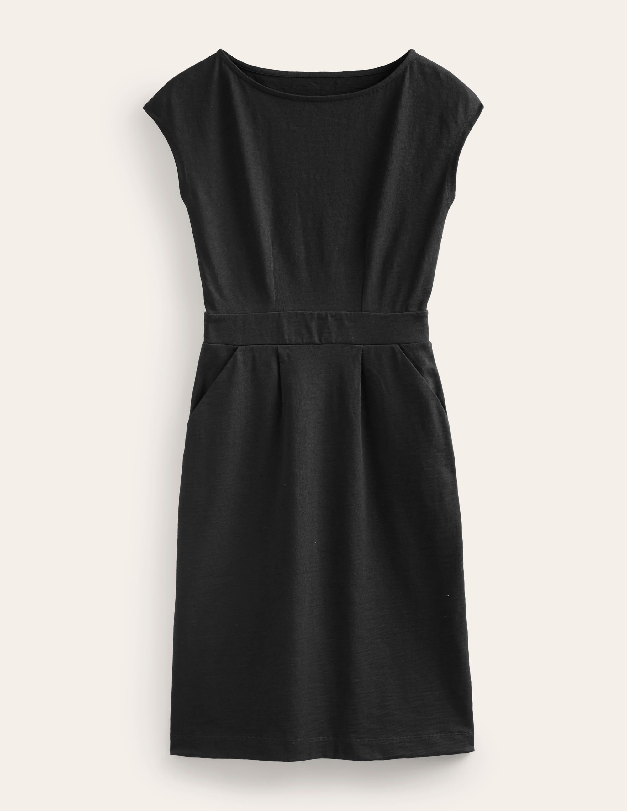 Robe Florrie en jersey-Noir - Image 5