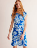 Robe Florrie en jersey-Black