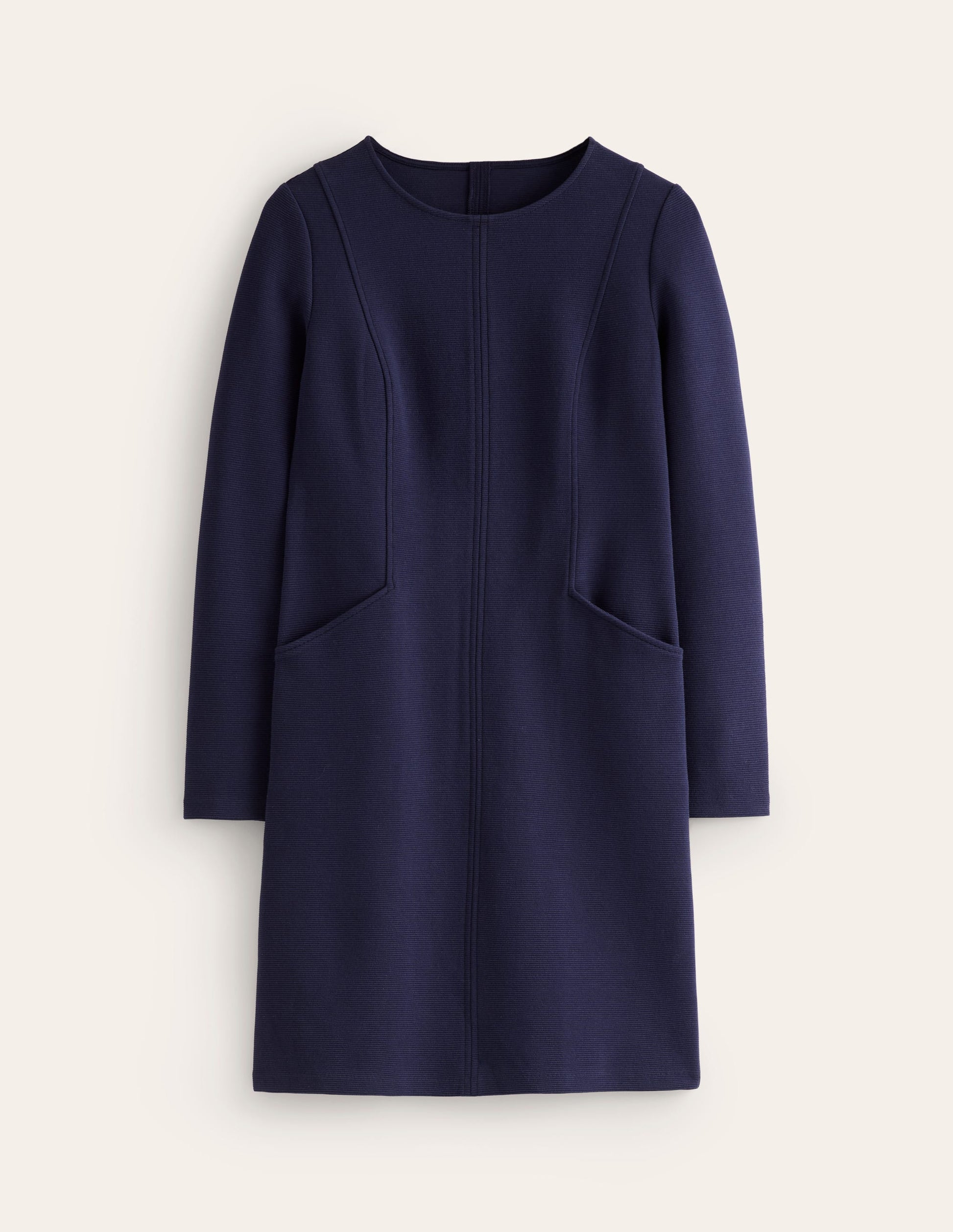 Robe Ellen en ottoman-Bleu du soir-5