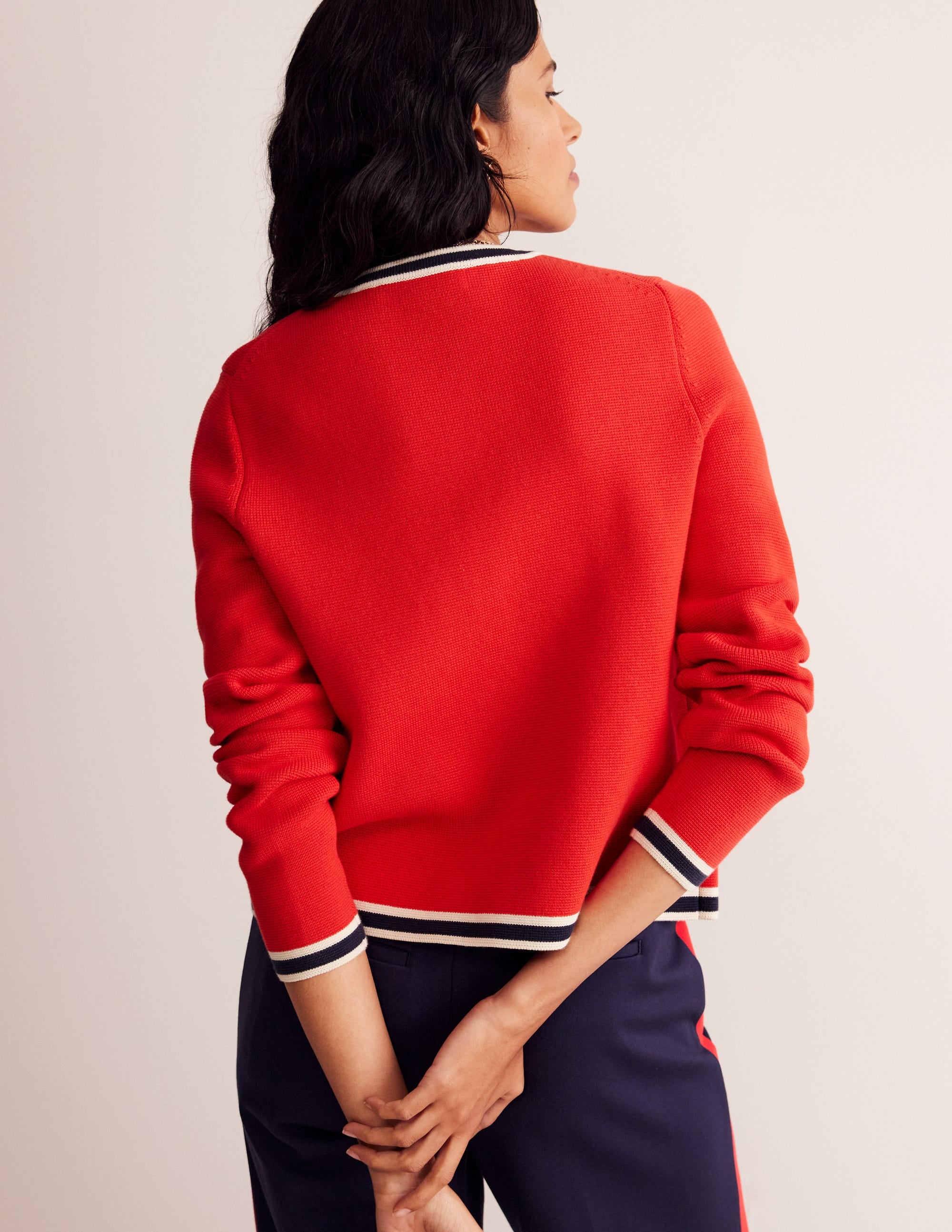 Veste Holly en maille-Piment fort - Image 3