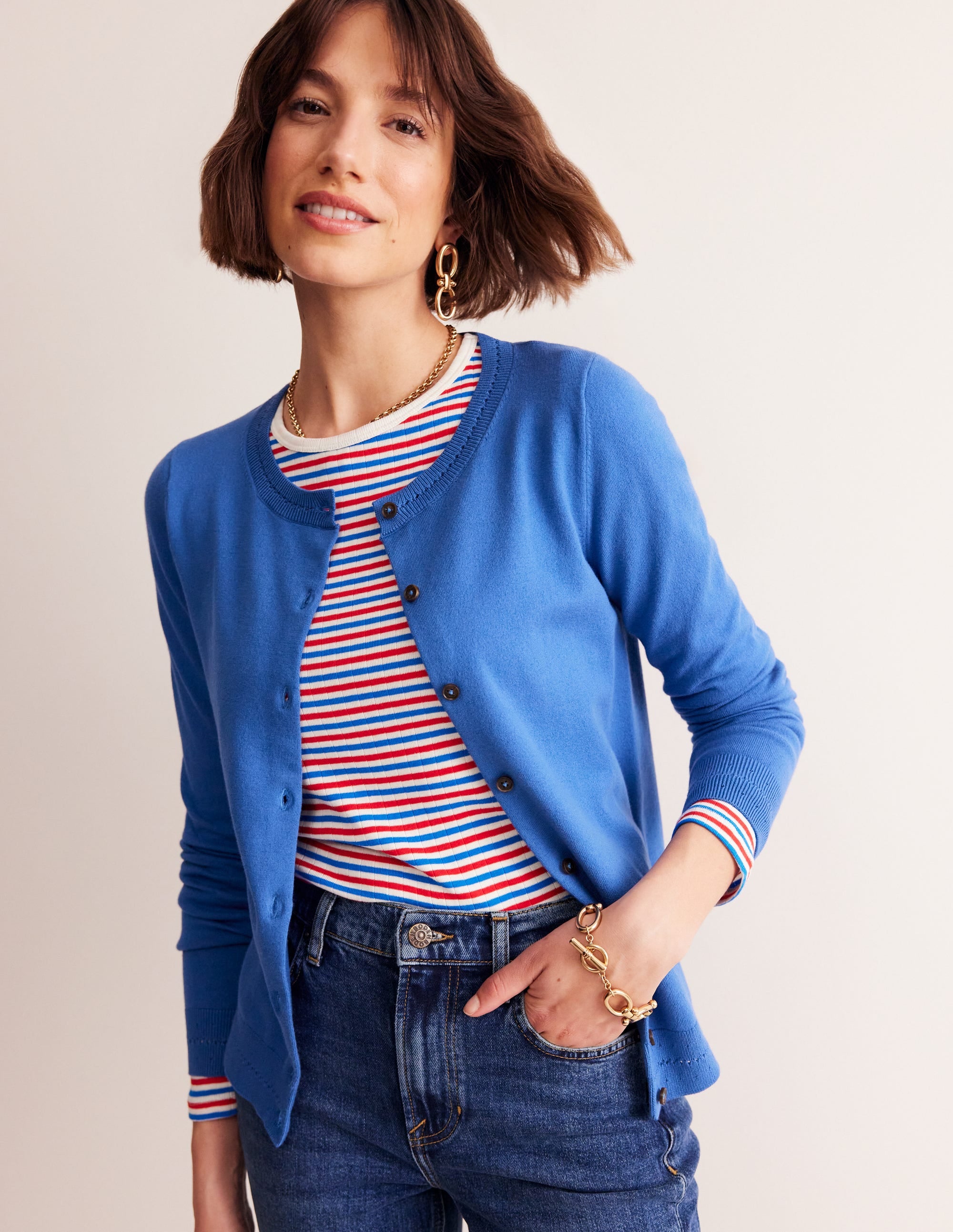Catriona Cardigan aus Baumwolle-Arctic Cat - Image 1