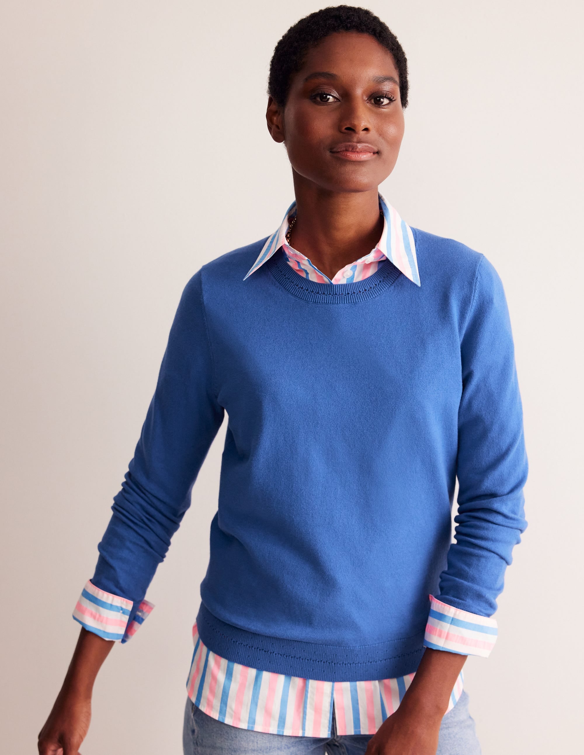 Pull Catriona col rond en coton-Arctic Cat - Image 4