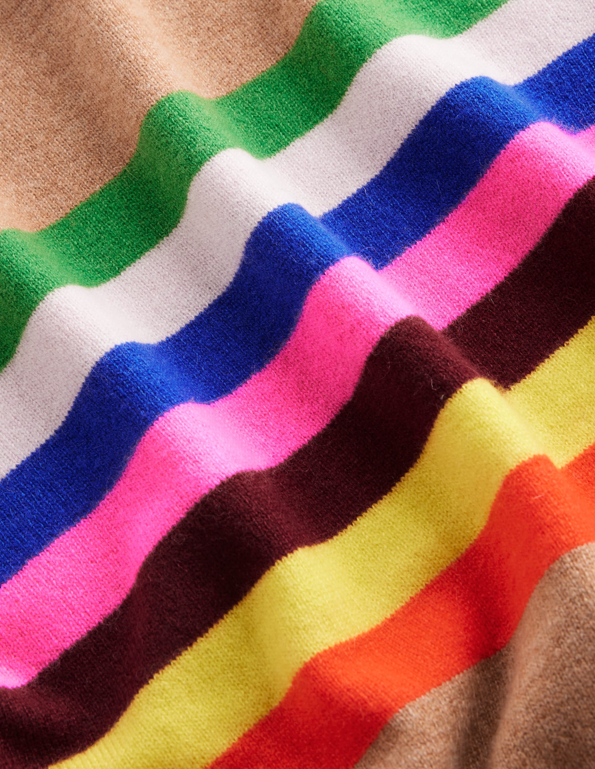 Eva Cashmere Crew Neck Jumper-Chinchilla Melange - Image 9