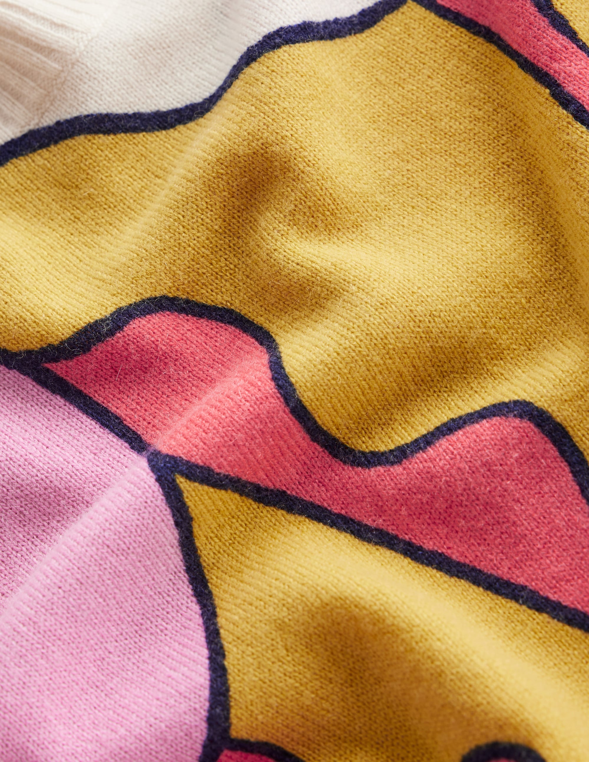 Lydia Kaschmirpullover-Bunt, Sonnenschein - Image 9