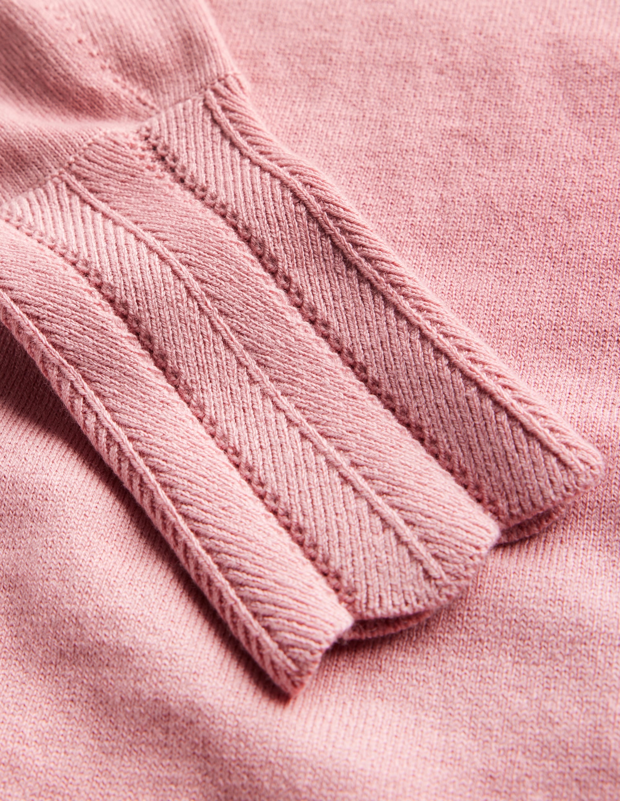 Pull Imi à détails festonnés-Rose quartz - Image 6