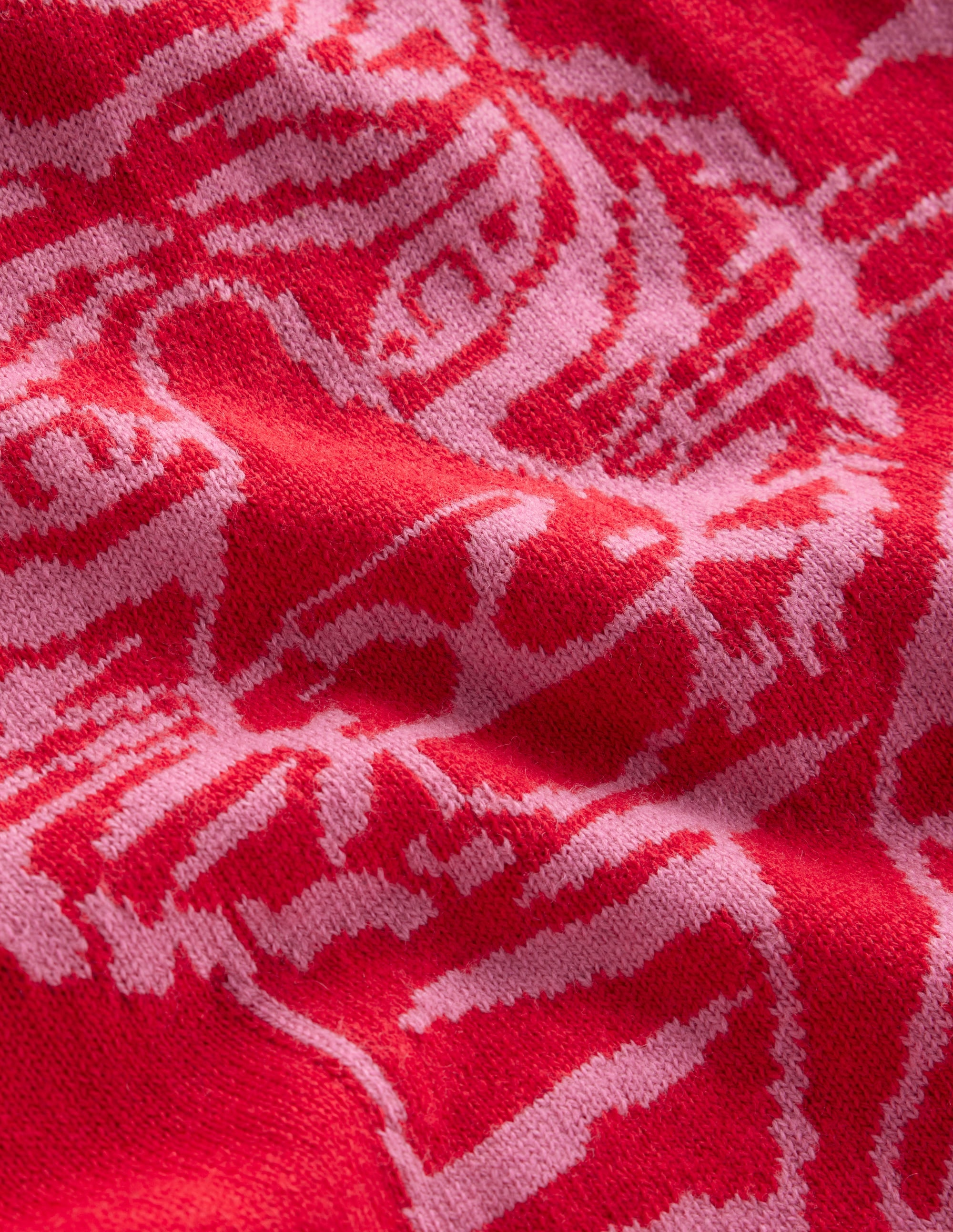 Pull Natasha fantaisie-Rouge, tigre - Image 7