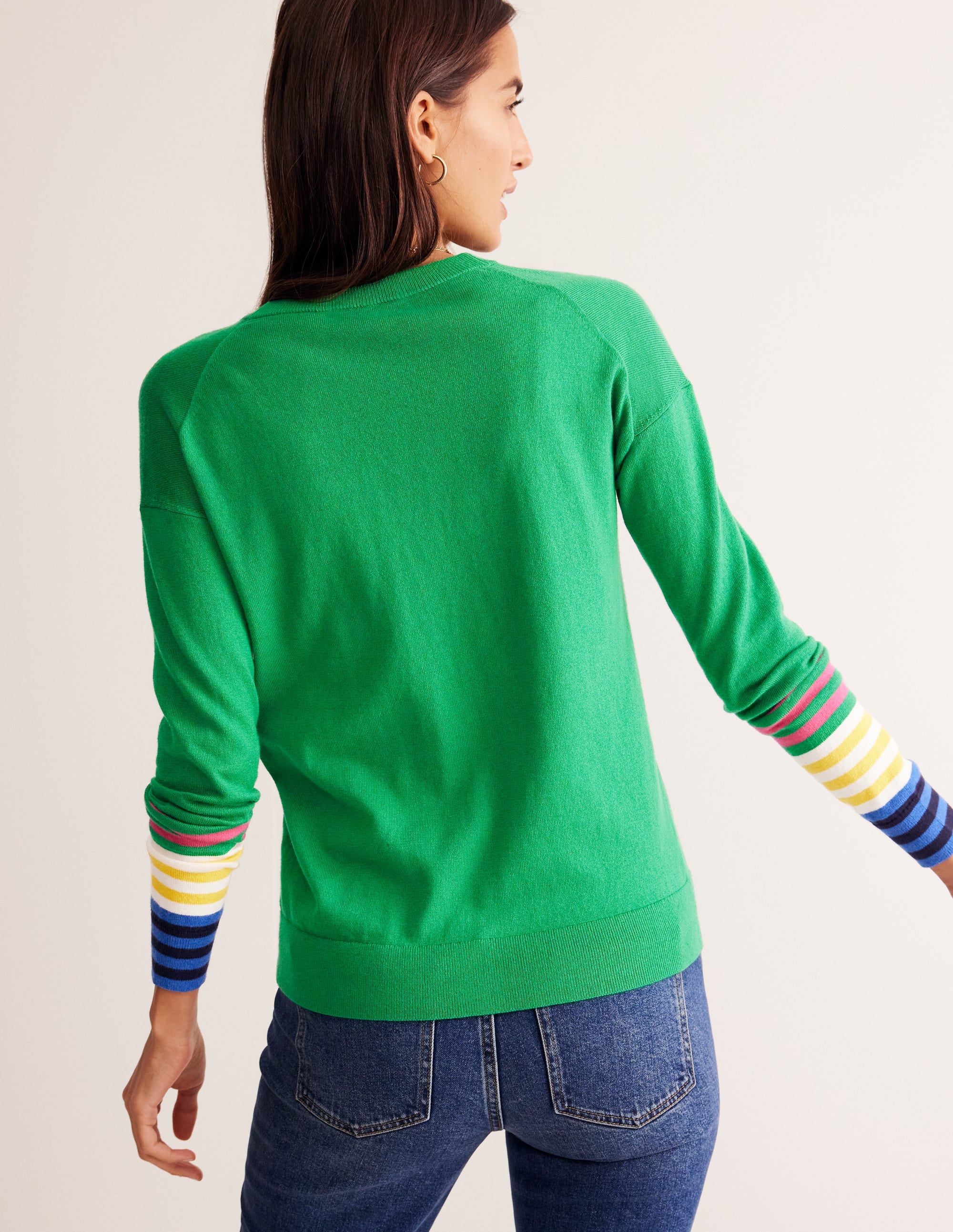 Gilet Annie-Vert émeraude profond - Image 3