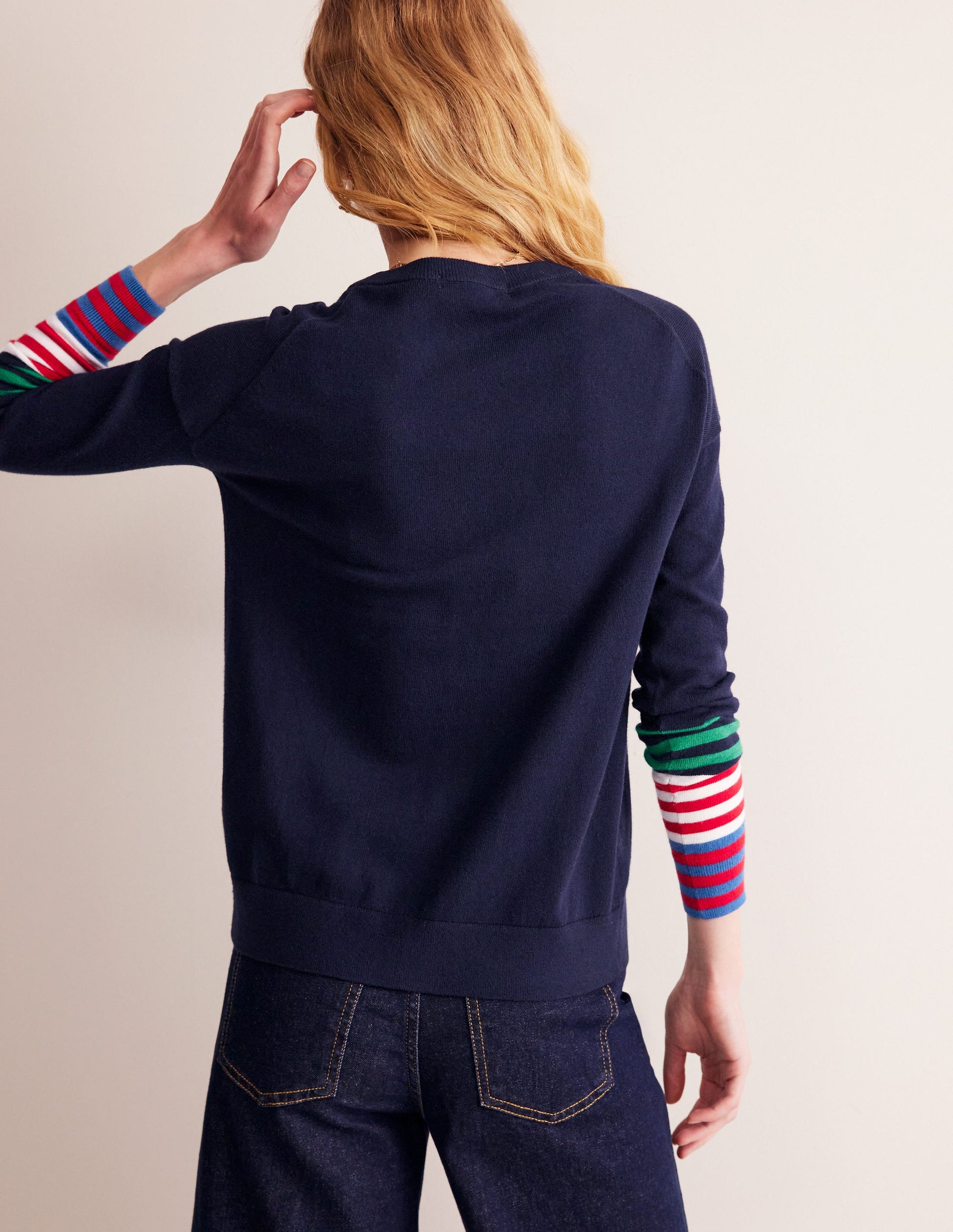 Annie Cardigan-Aqua Marine Marl-3