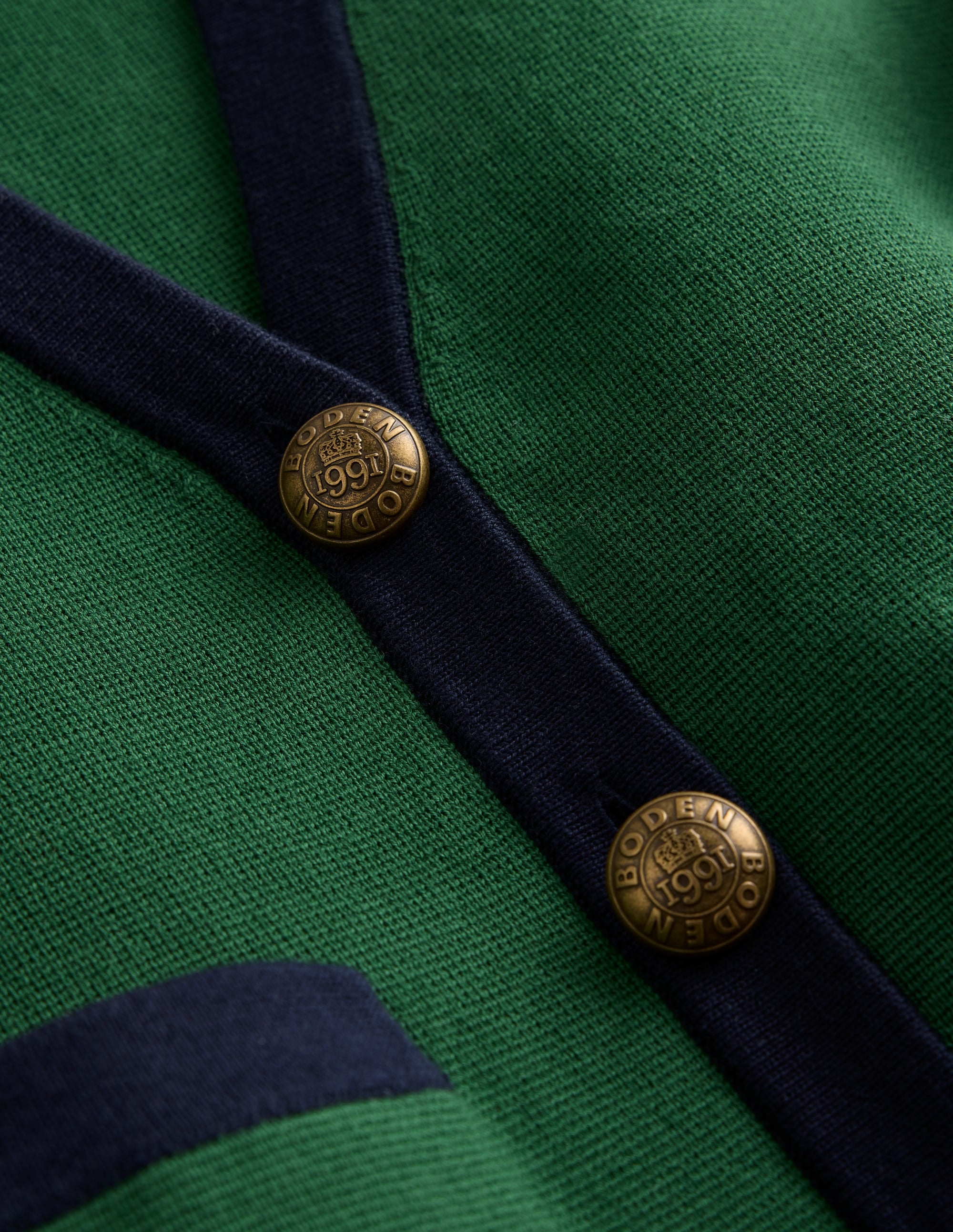 Holly Knitted Waistcoat-Eden Green - Image 8