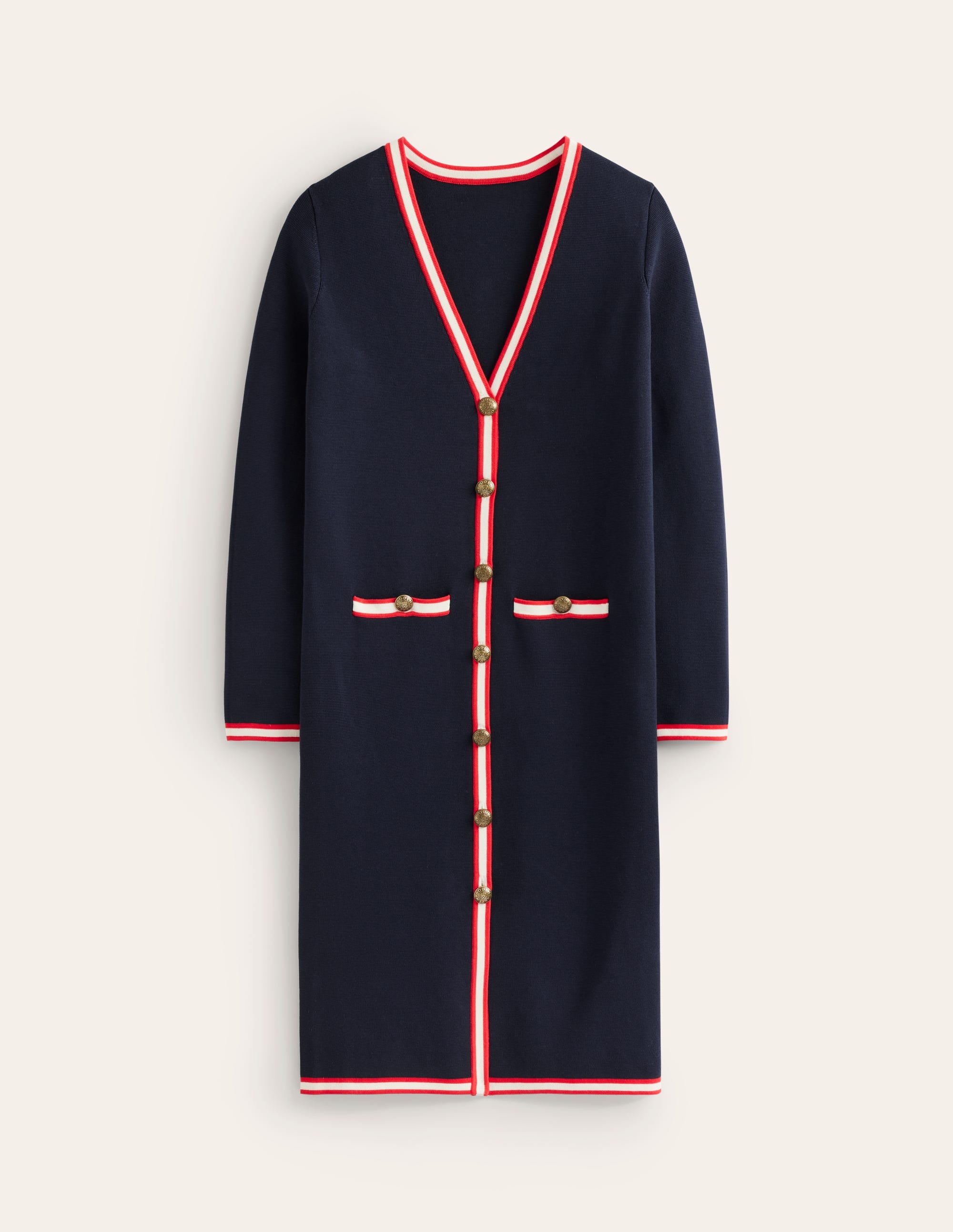 Holly Lange Strickjacke-Aqua Marine Marl - Image 6