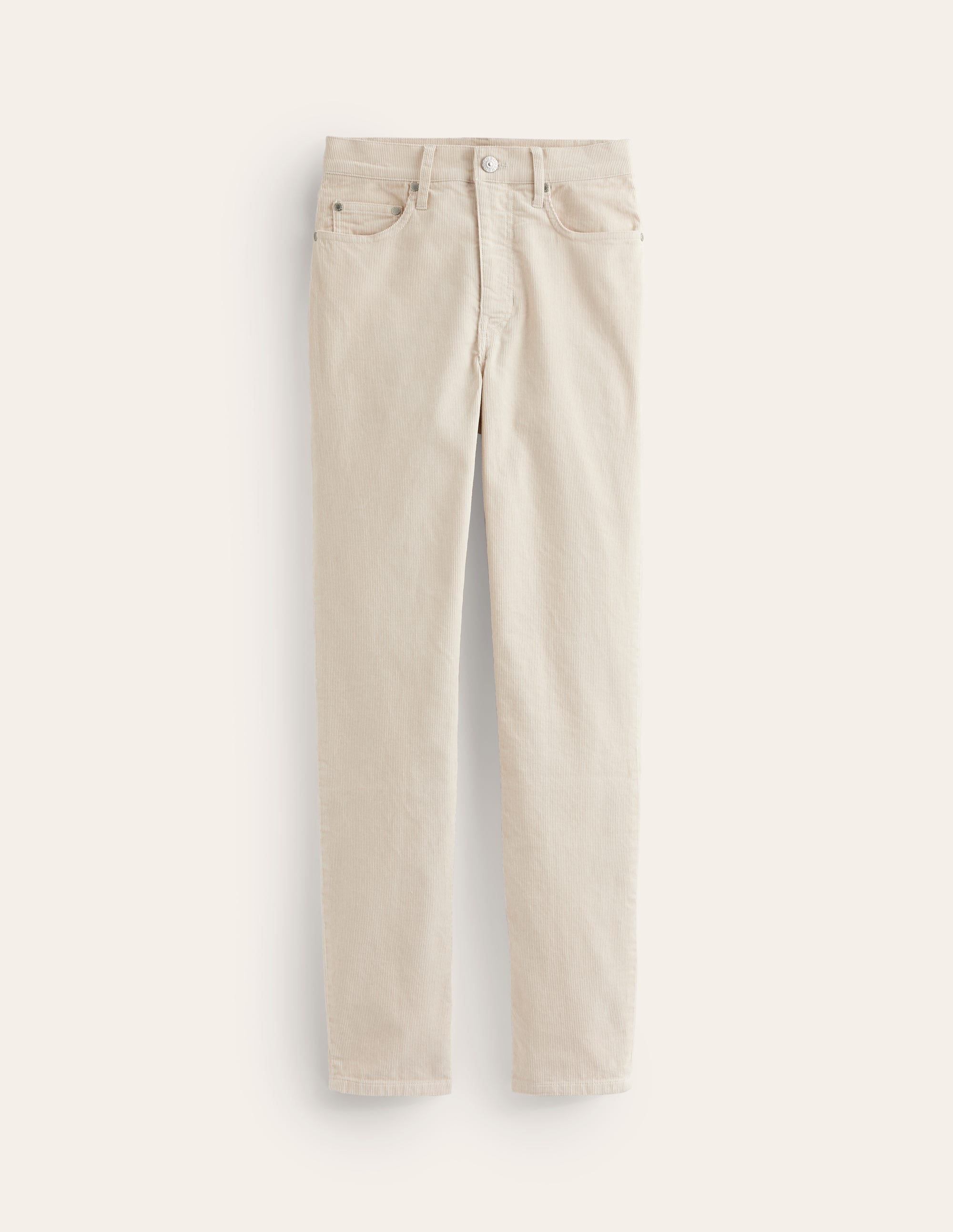 Schmal geschnittene Cord-Jeans mit 5 Taschen-Magnolie - Image 6