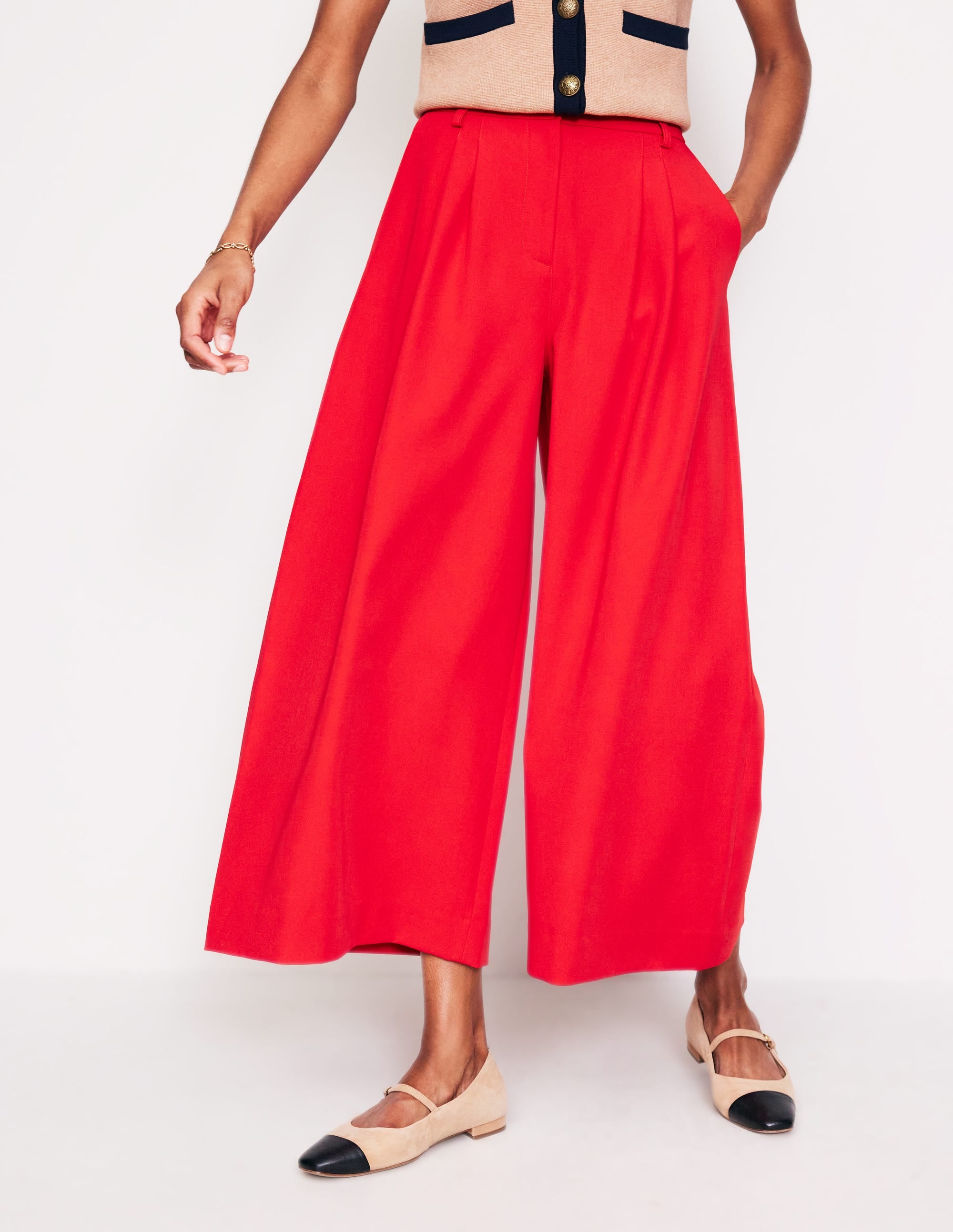 Pantalon court ajusté-Gueule-de-loup - Image 2