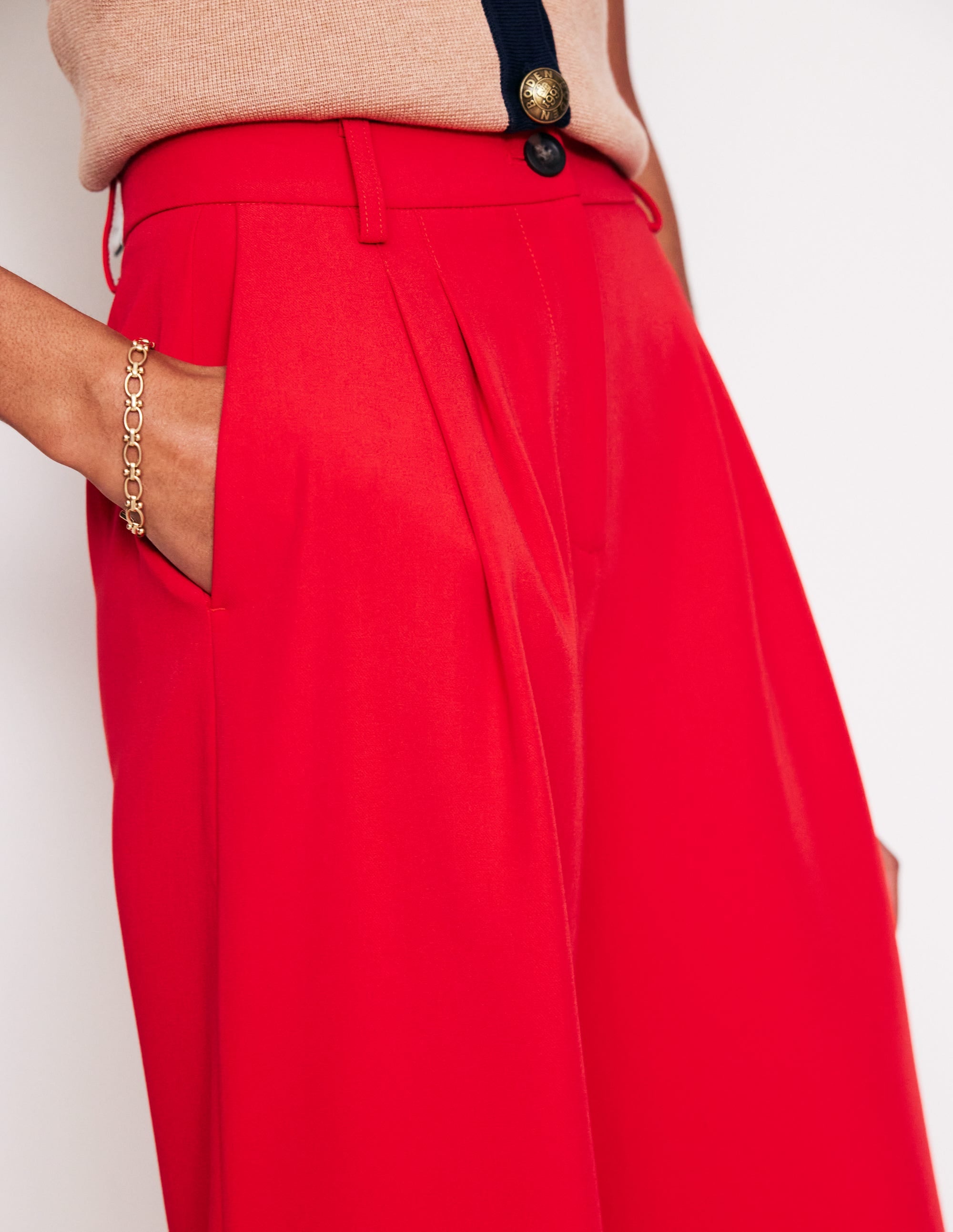 Pantalon court ajusté-Gueule-de-loup - Image 3