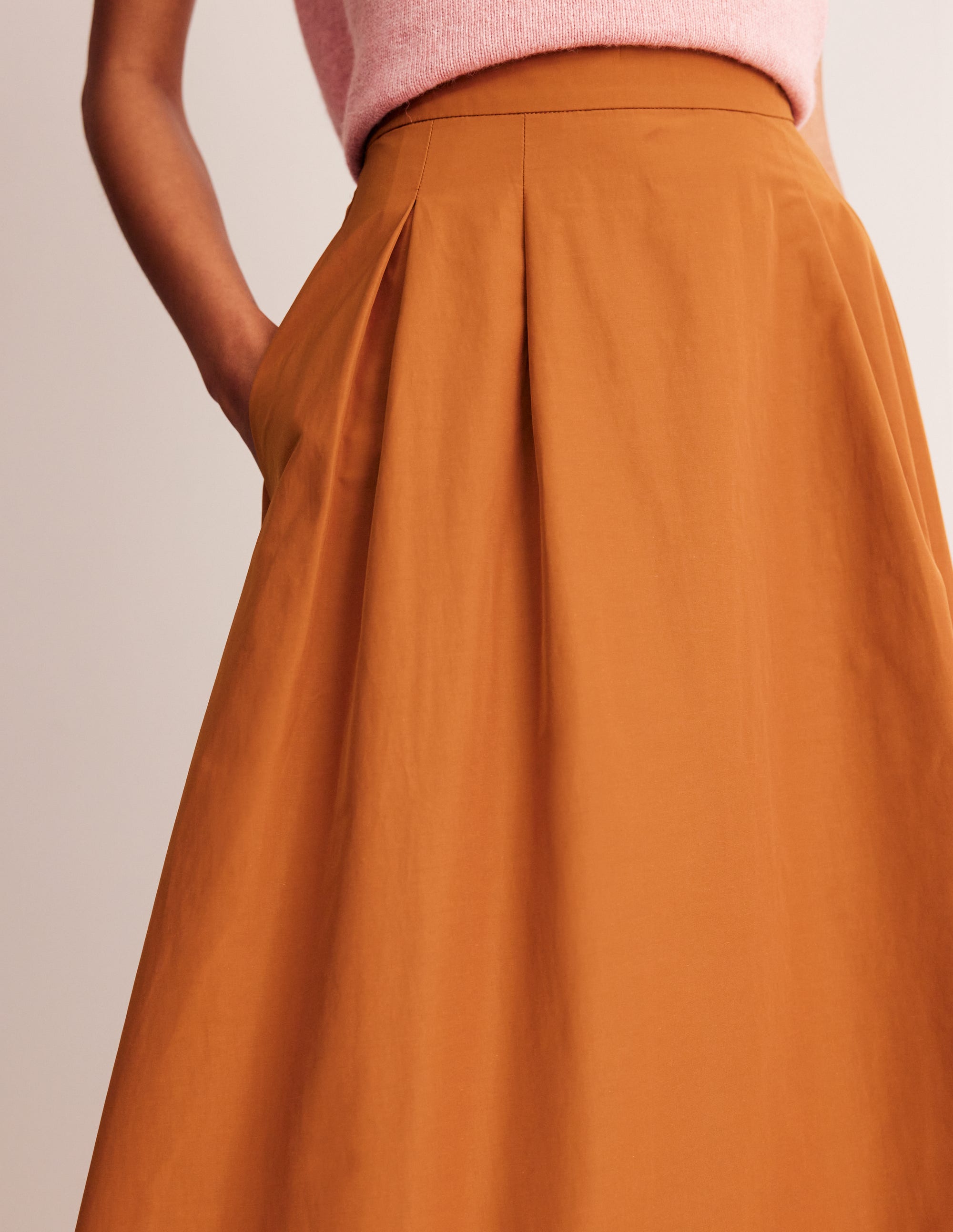 Isabella Midirock aus Taft-Ocker - Image 2