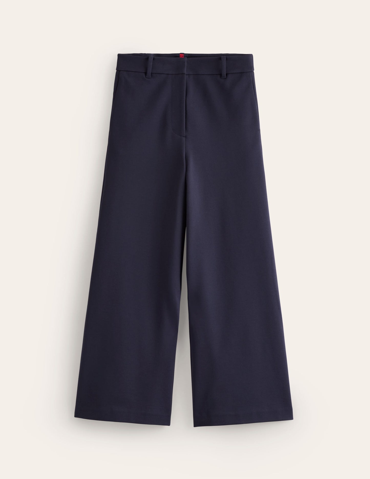 Ponte-Culottes mit weitem Bein-Aqua Marine Marl