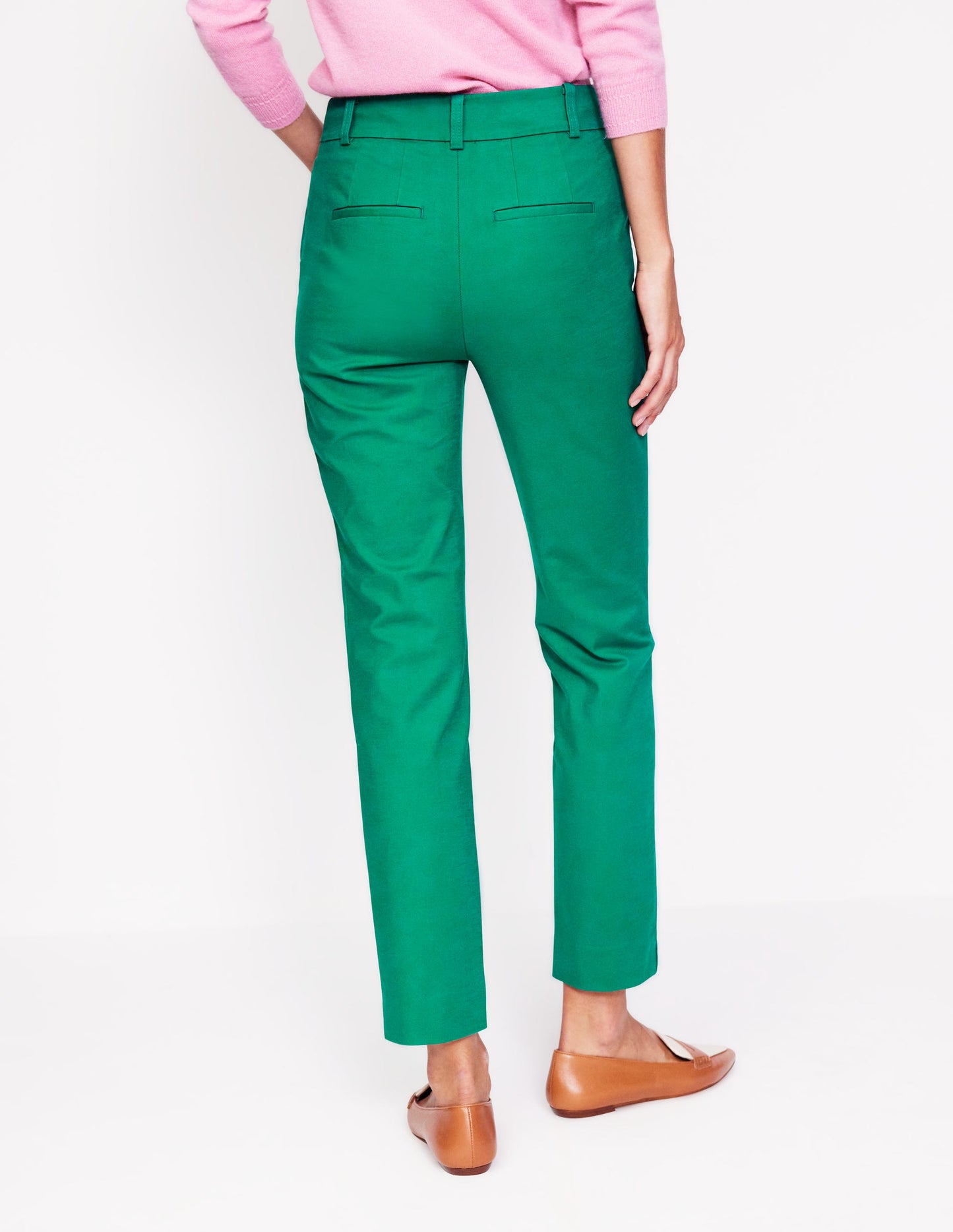 Richmond 7/8 Trousers-Malachite