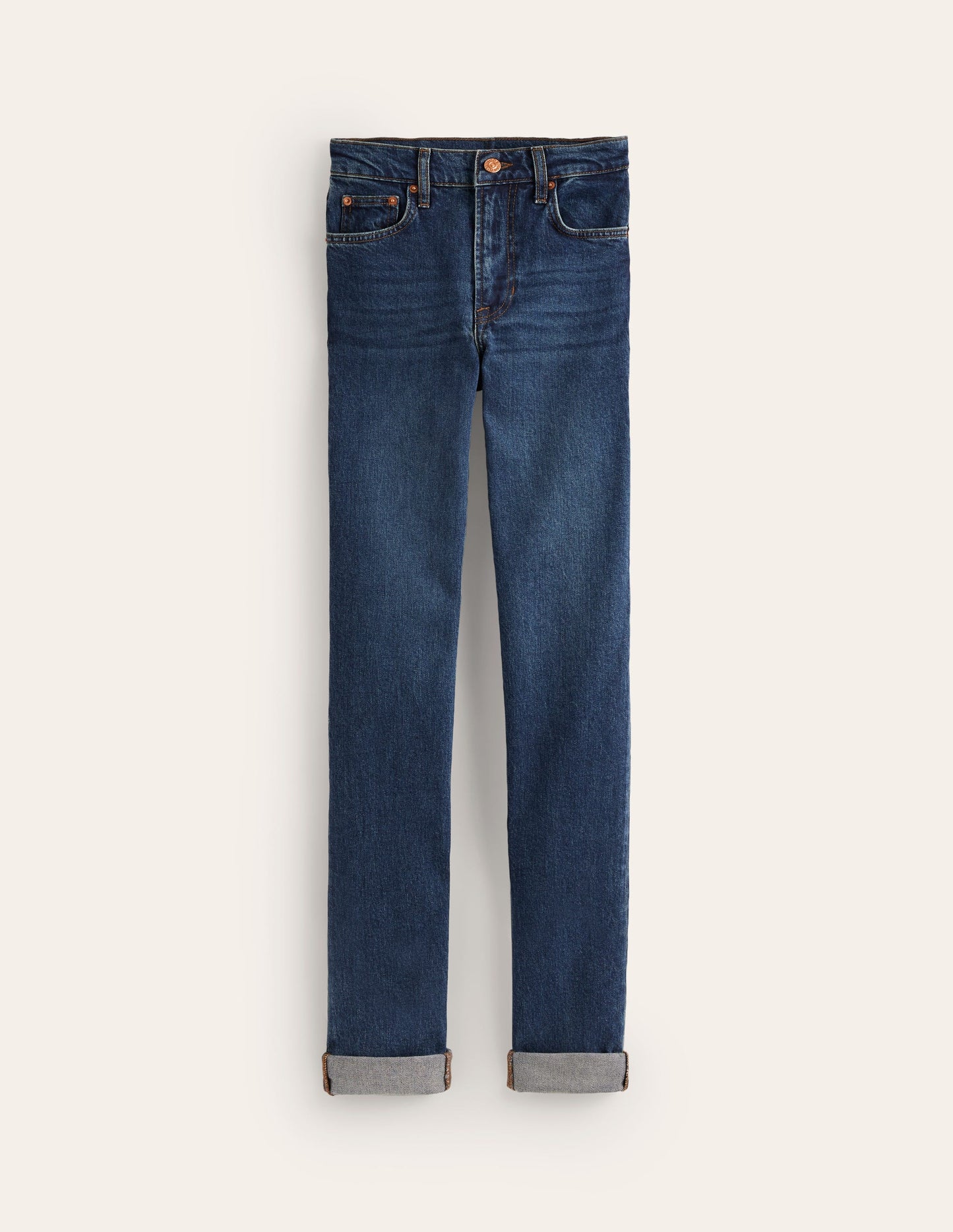 Girlfriend-Jeans-Dunkel Vintage