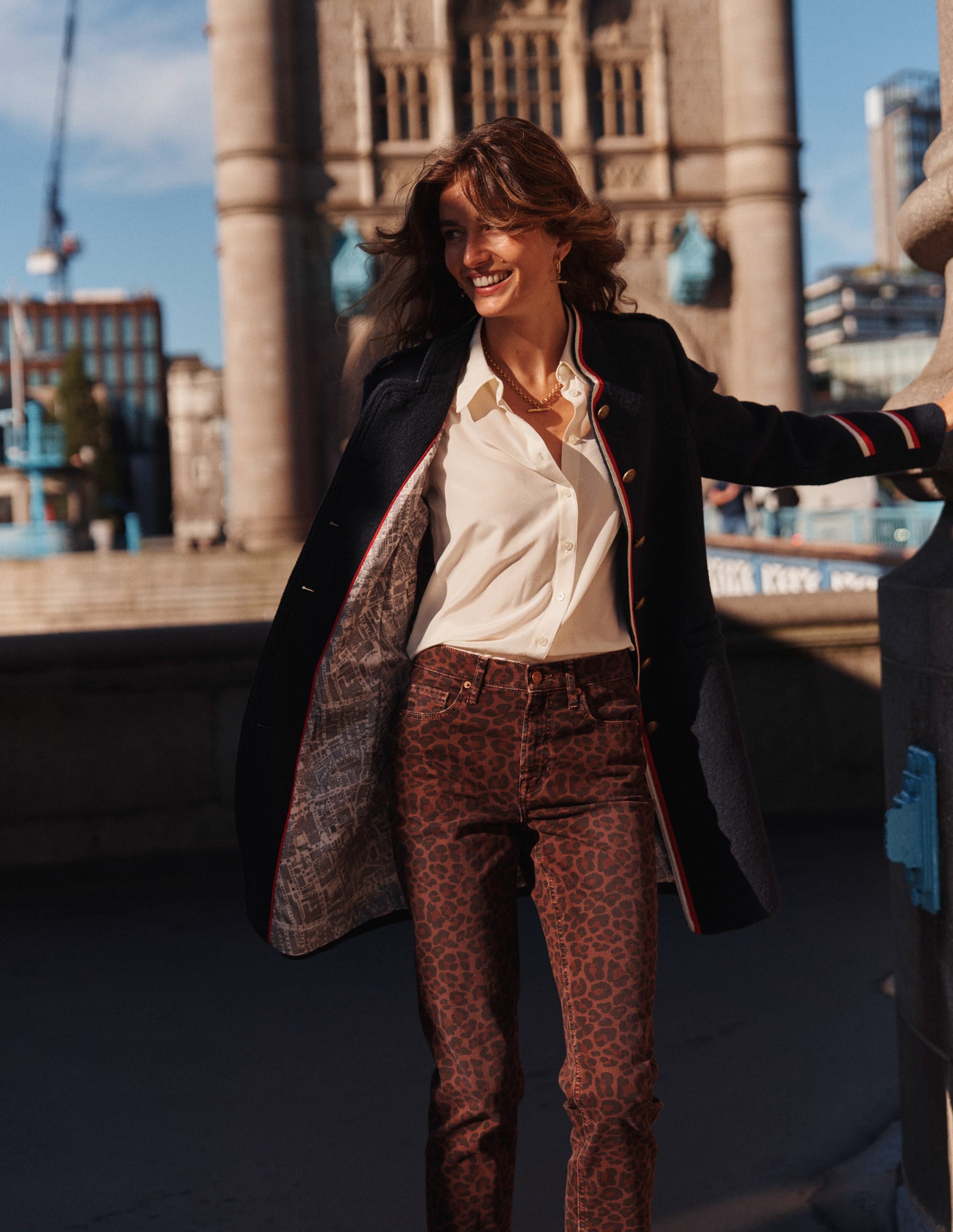 Girlfriend-Jeans-Mohair, Leopardenmuster - Image 7