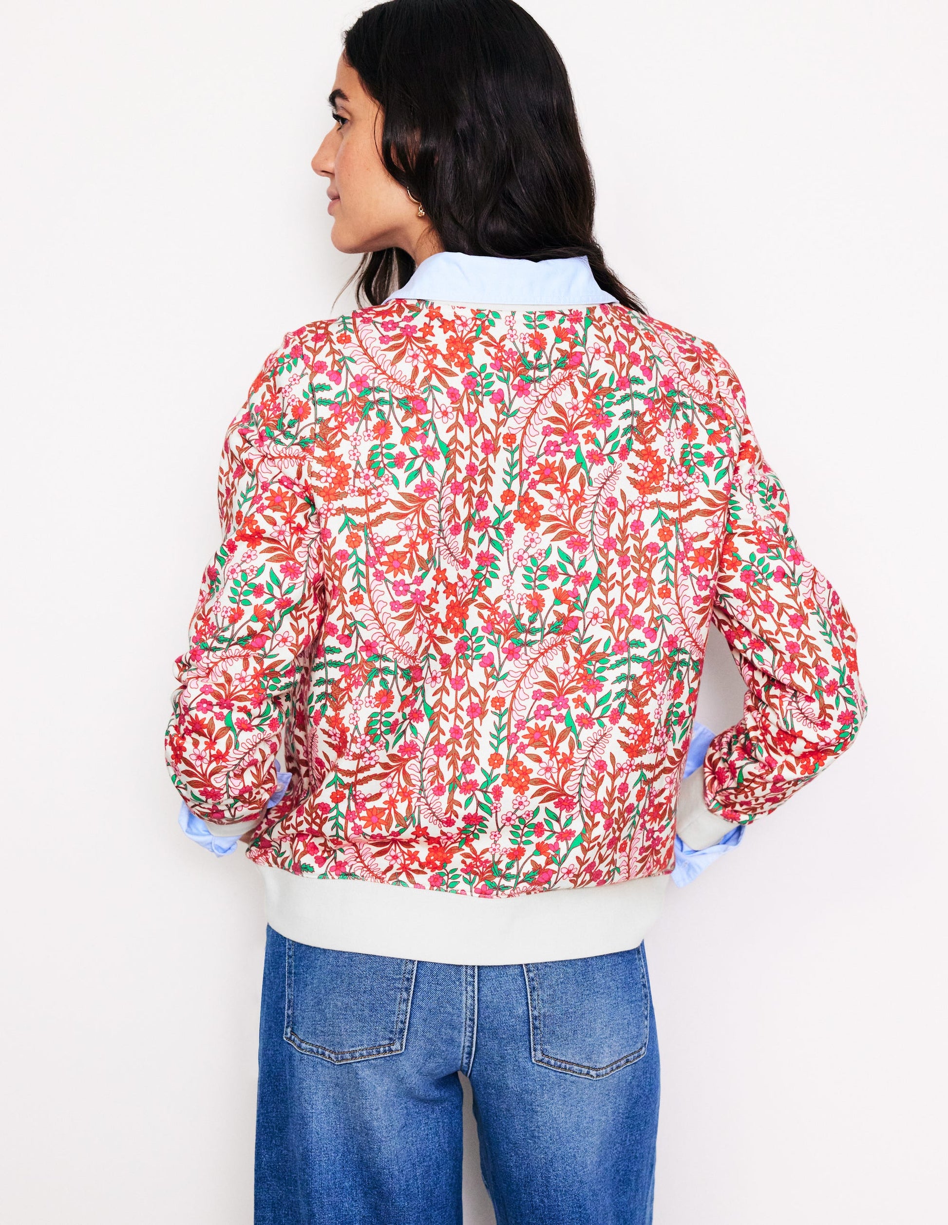 Hannah Sweatshirt mit Print-Bunt, Laubknospe-3