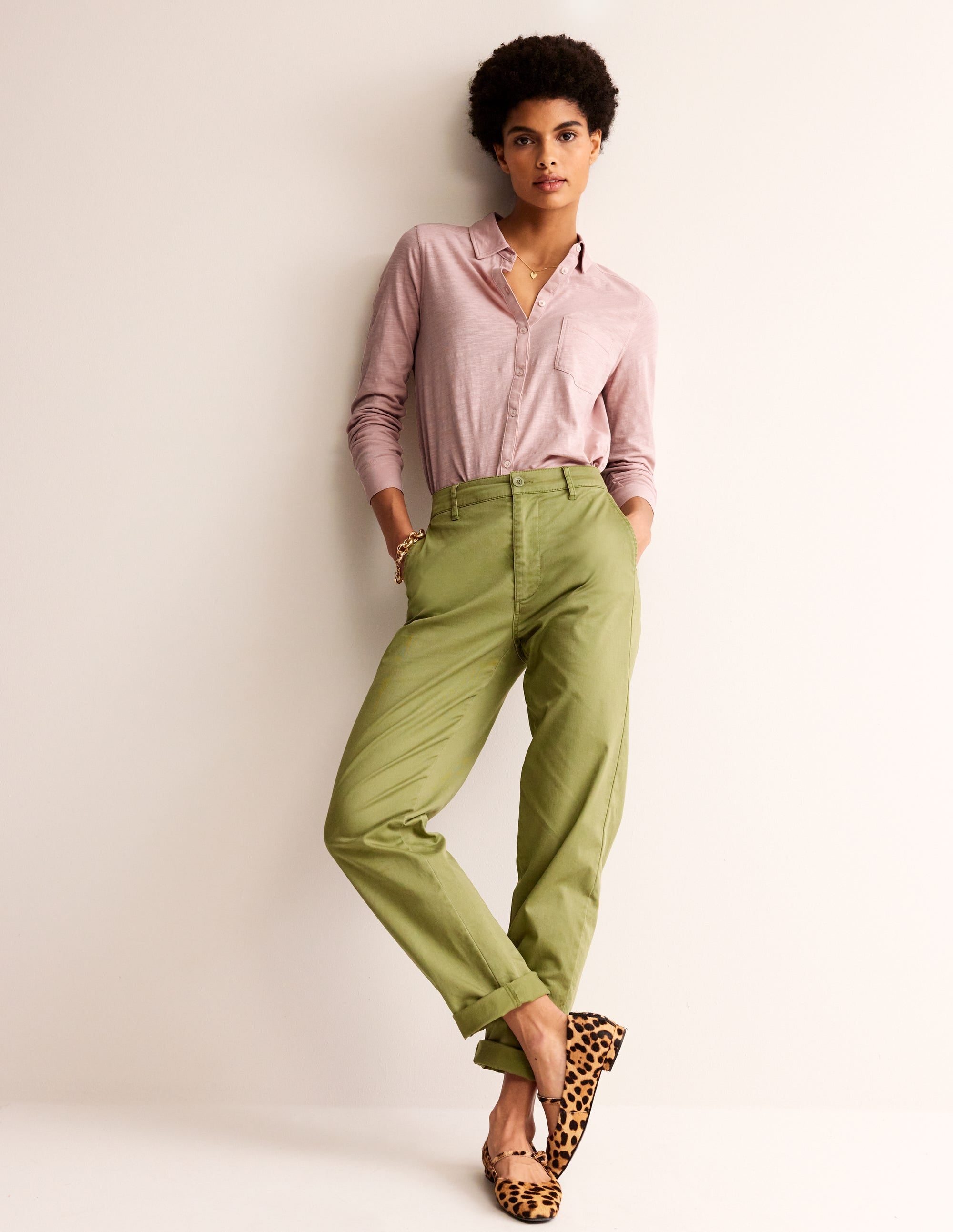 Amelia Jersey-Hemd-Milchshake - Image 4