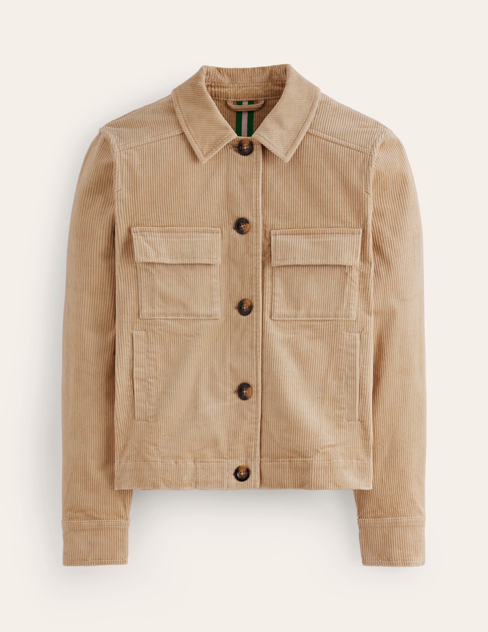 Veste en velours côtelé-Soleil appliqué - Image 8