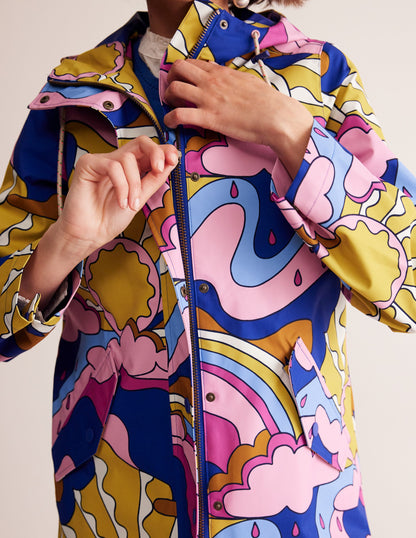 Wells Wasserdichter Mantel mit Kapuze-Punkte-2