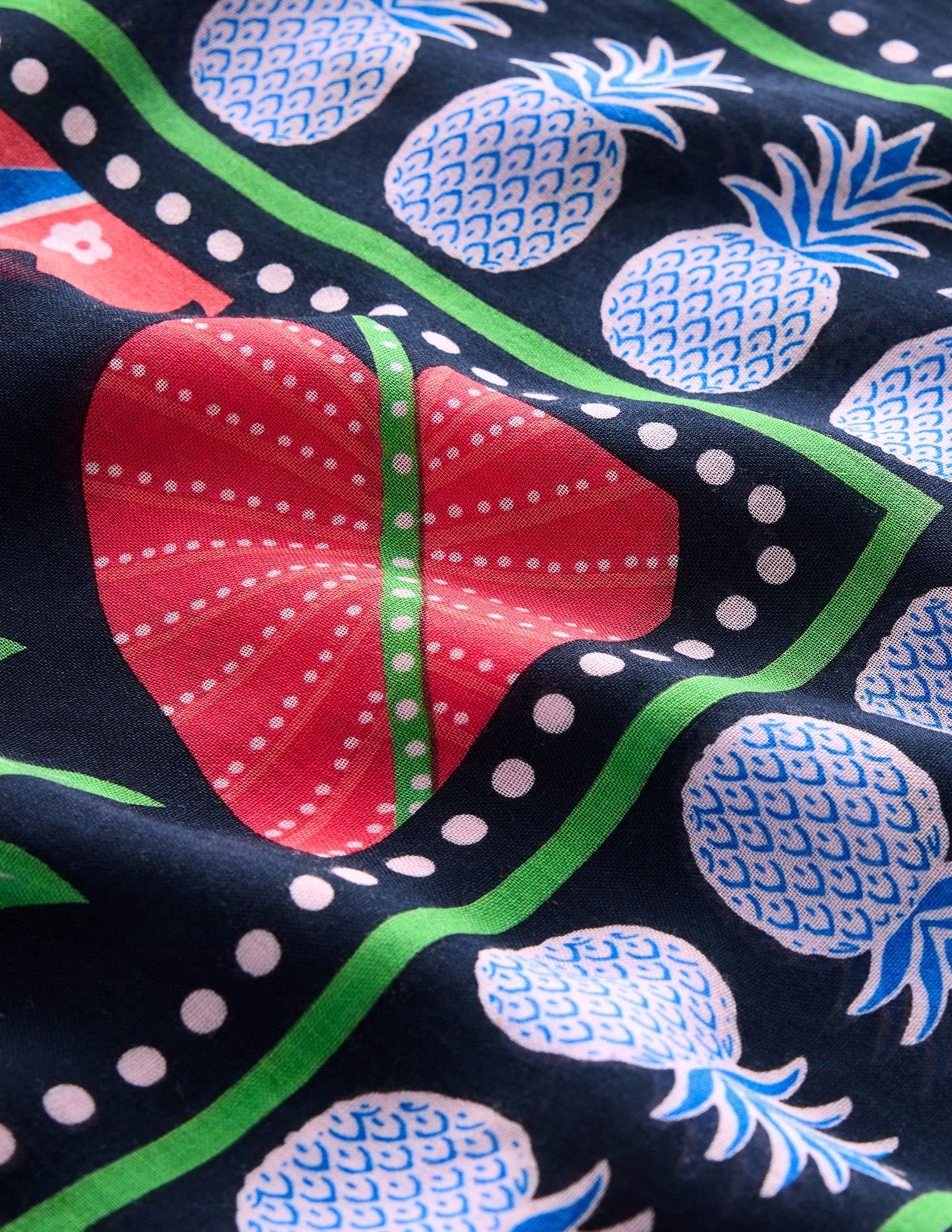 Foulard imprimé façon paréo-Multi, perroquet tropical - Image 3