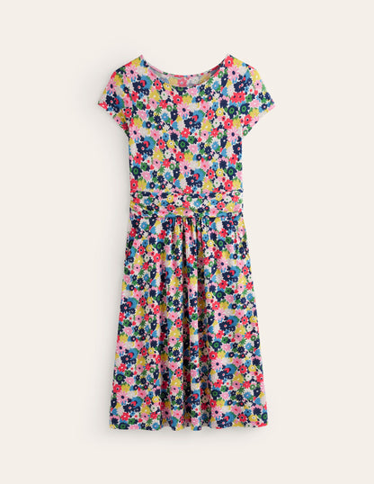 Amelie Jerseykleid-Bunt, Malkasten Blümchen-6