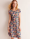 Amelie Jerseykleid-Bunt, Malkasten Blümchen