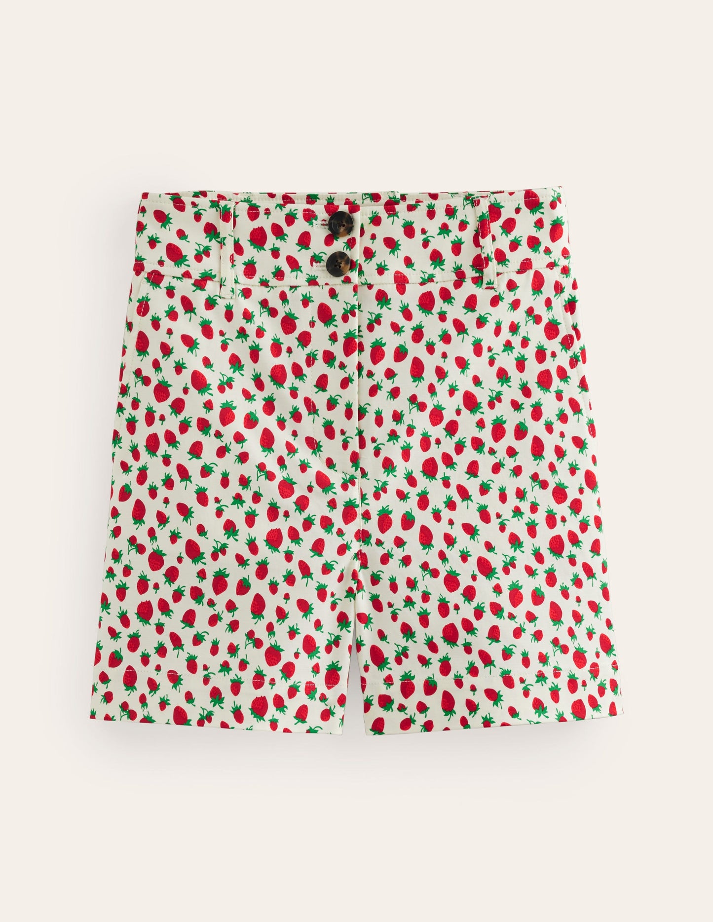 Westbourne Sateen Shorts-Multi, Strawberry Vine