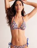 Haut de bikini Symi avec liens-Multi, motif Botanic Bud