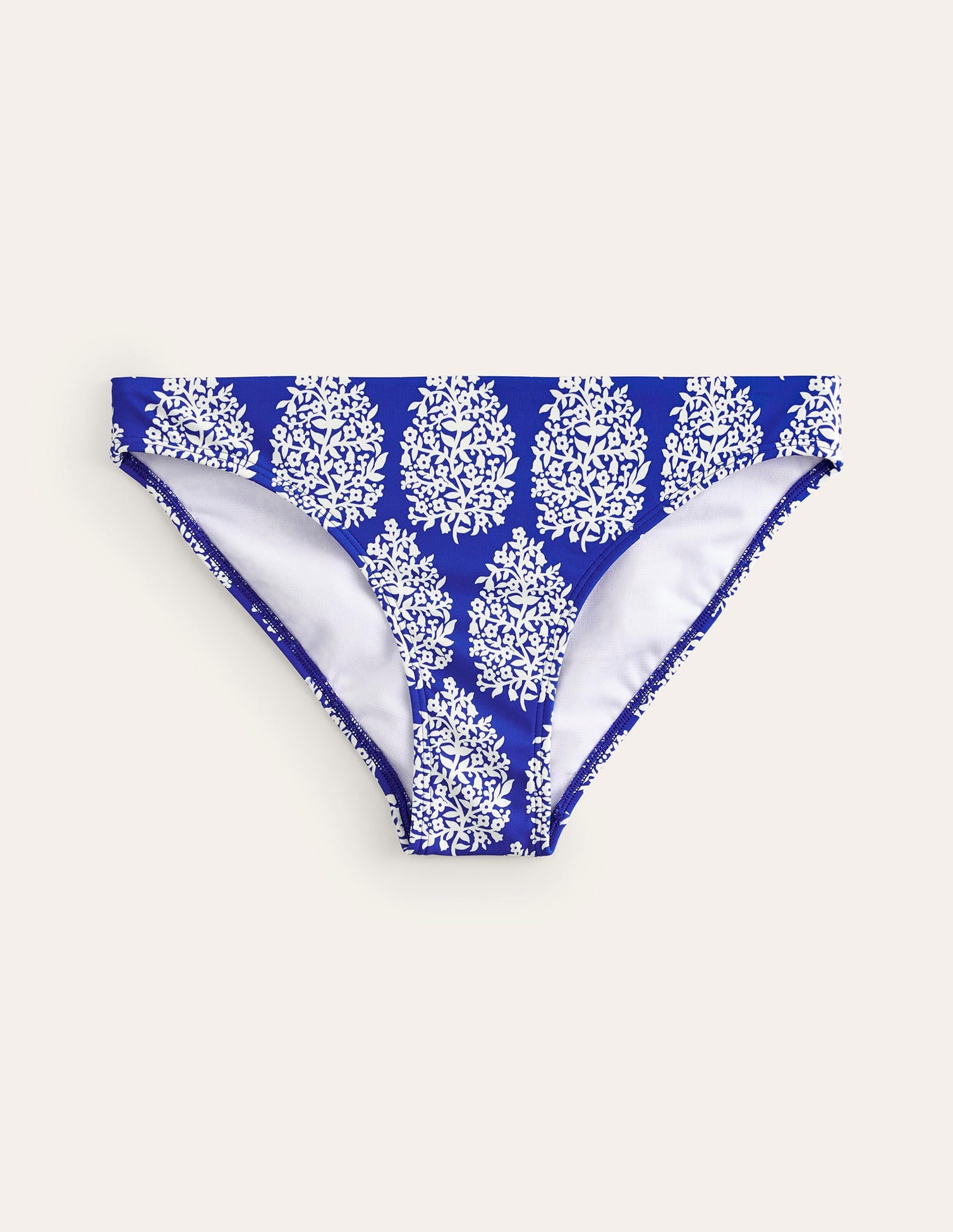 Klassische Bikinihose-Surf The Web, Blümchen-Paisley - Image 5