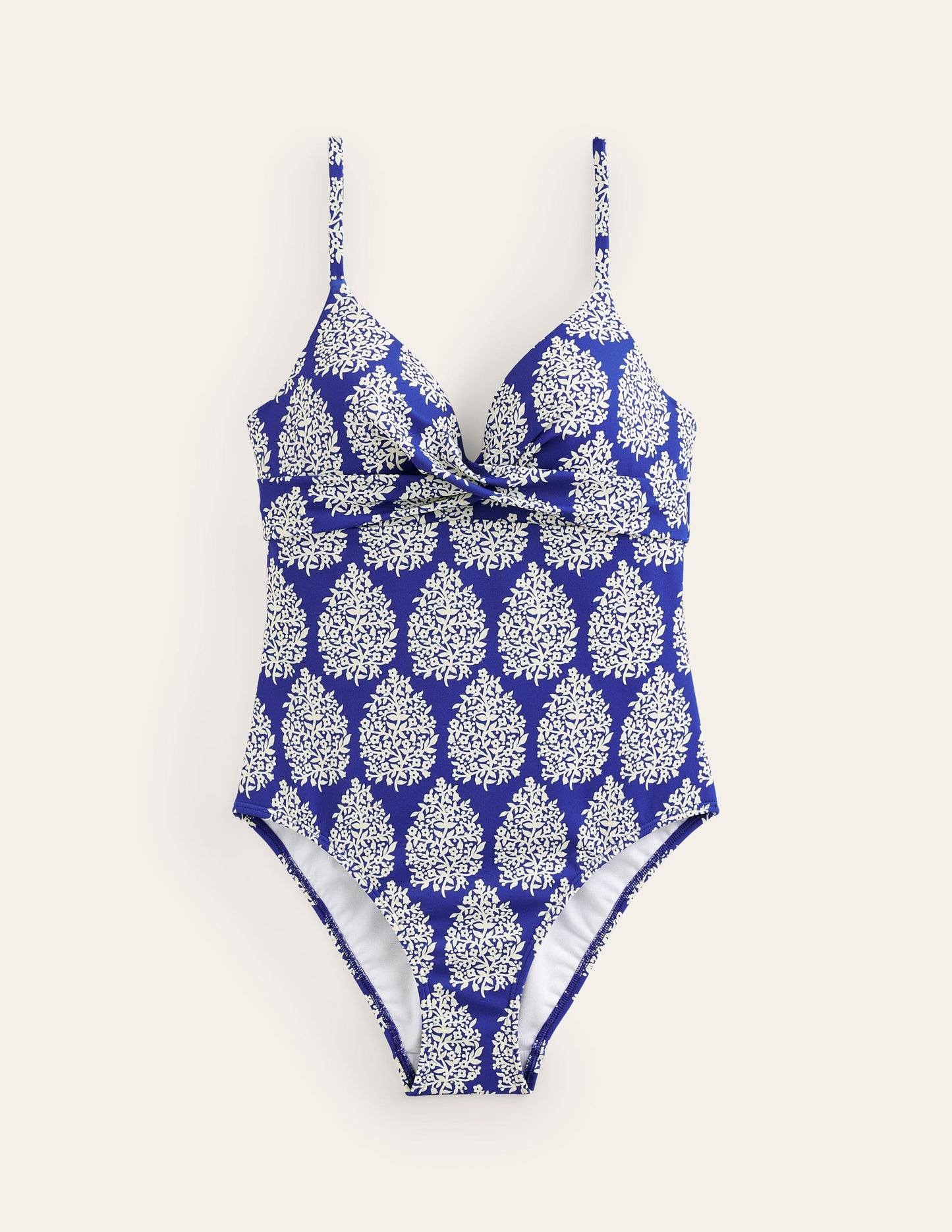 Capri Cup-size Swimsuit-Surf The Web, Floret Paisley