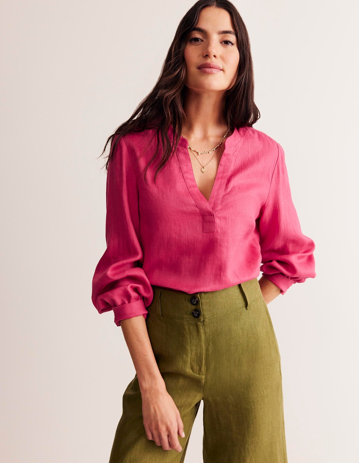 Alice Leinenoberteil-Rosa neu gedacht-1