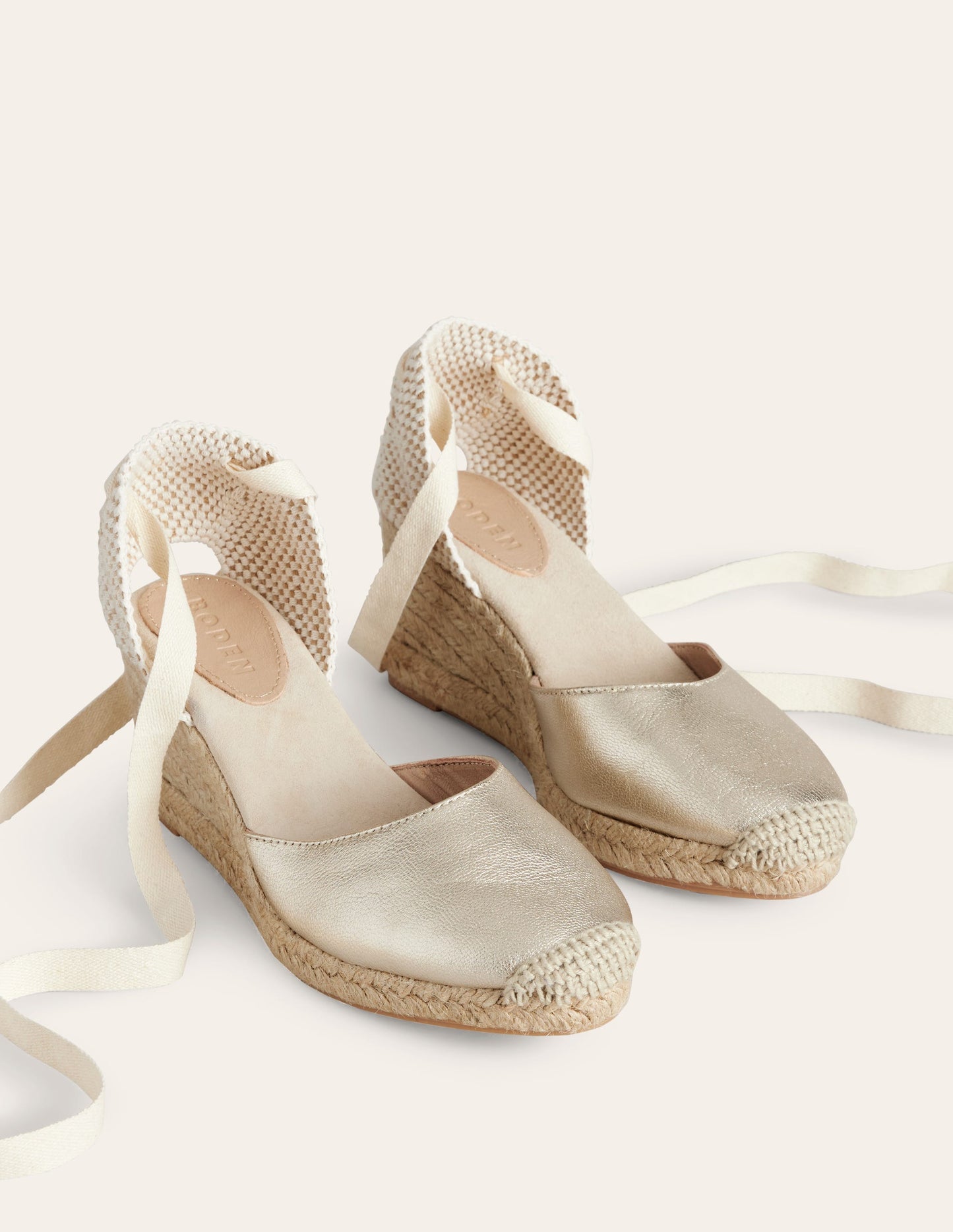 Espadrilles compensées Cassie-Aquamarine Bunny