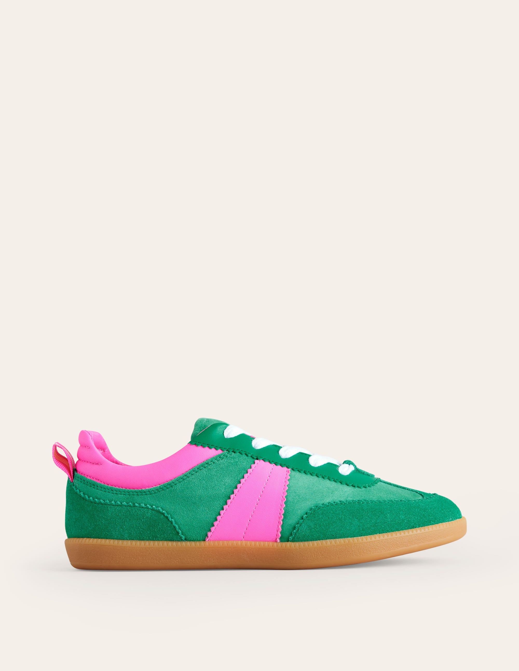Tennis rétro Erin-Colourblock vert - Image 1