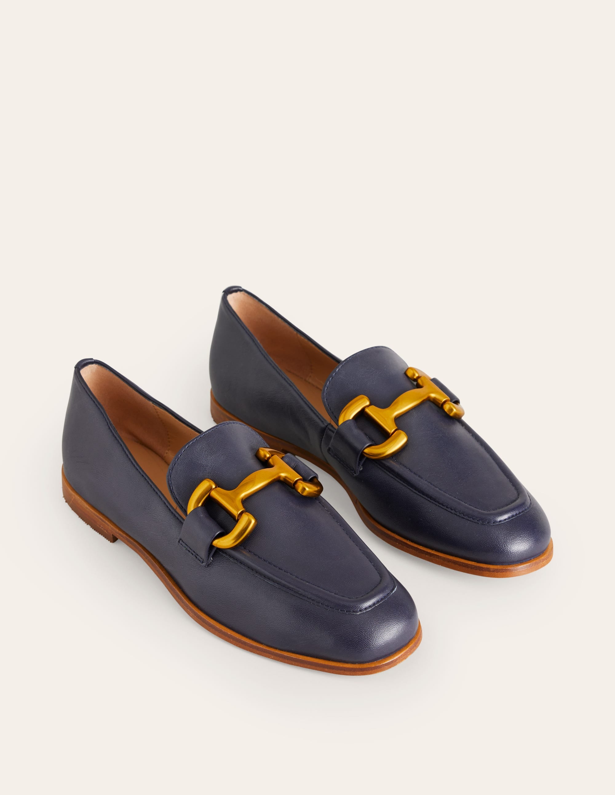 Iris Loafer mit Trensendetail-Marineblau - Image 3
