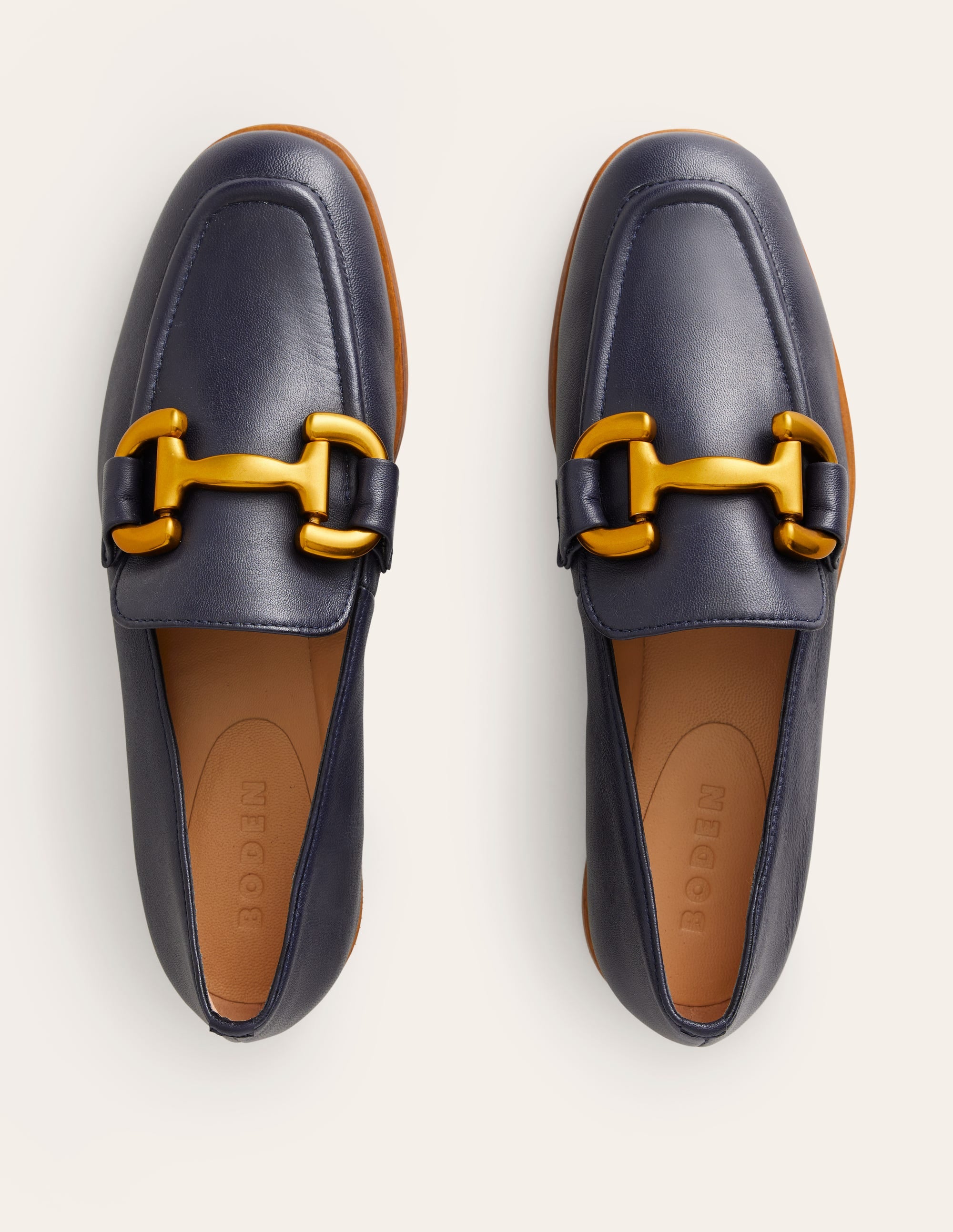 Iris Loafer mit Trensendetail-Marineblau - Image 5