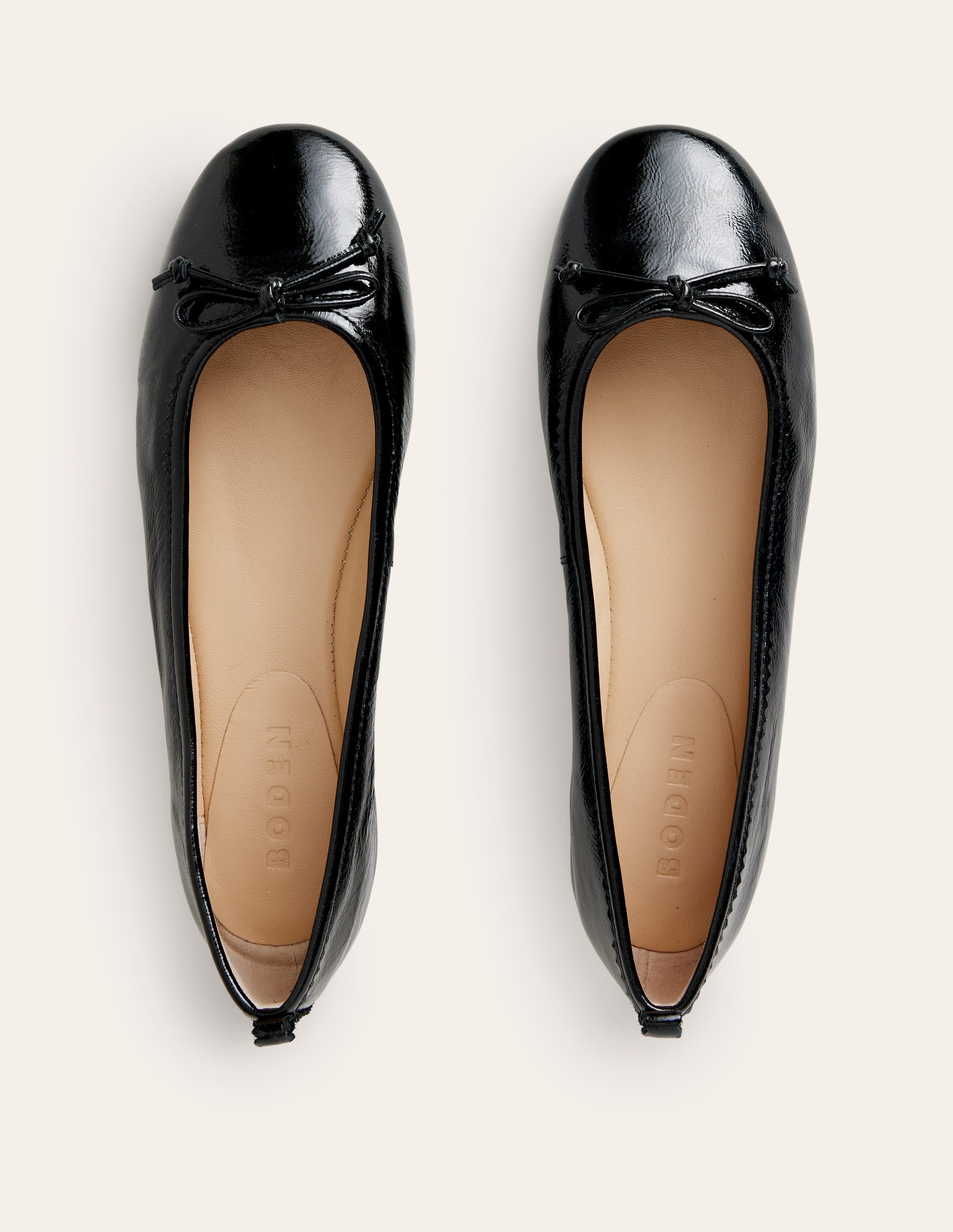 Ballerines Kitty à semelle souple-Noir verni - Image 5