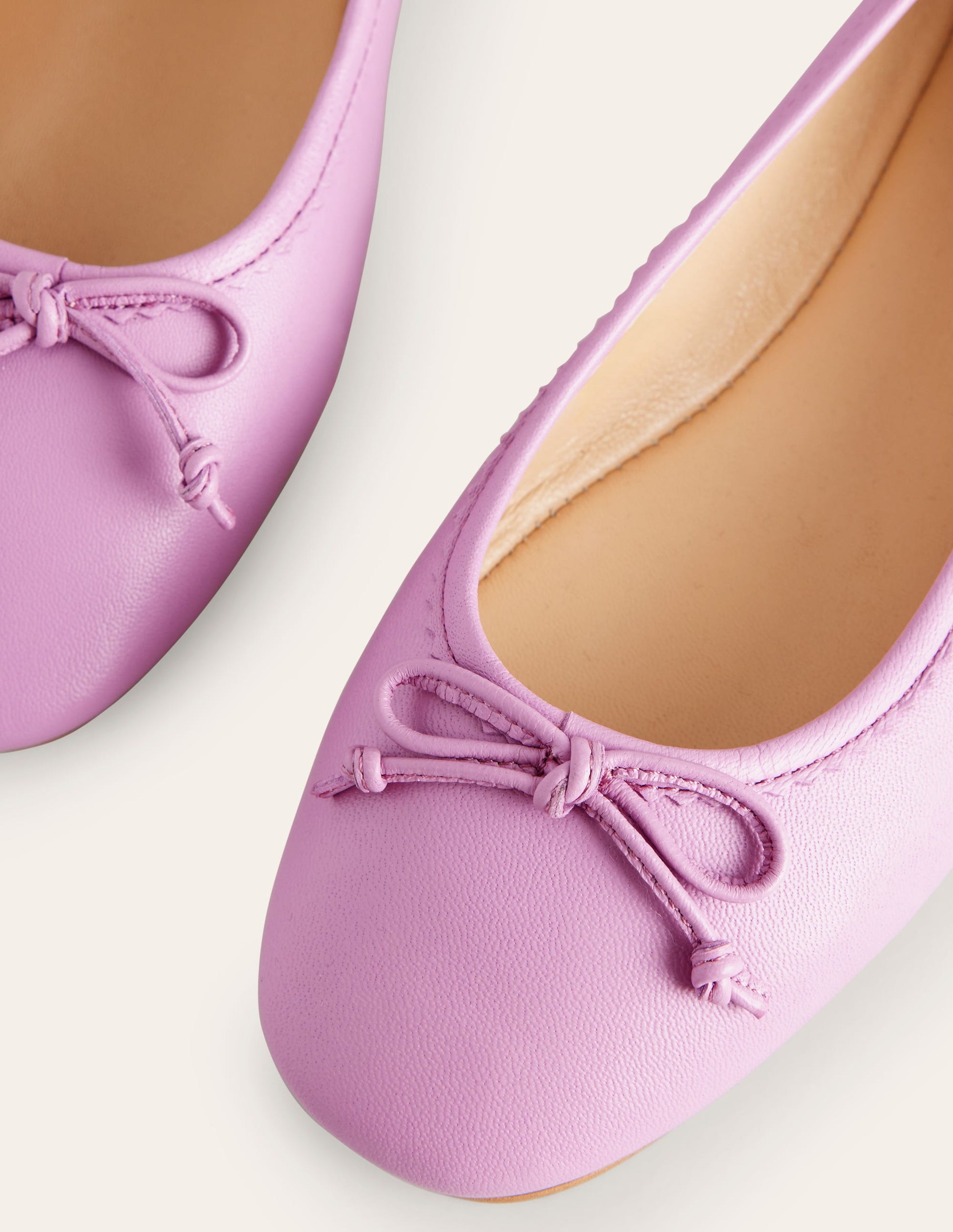 Kitty Flexi Sole Ballet Pumps-Clover Leather-4