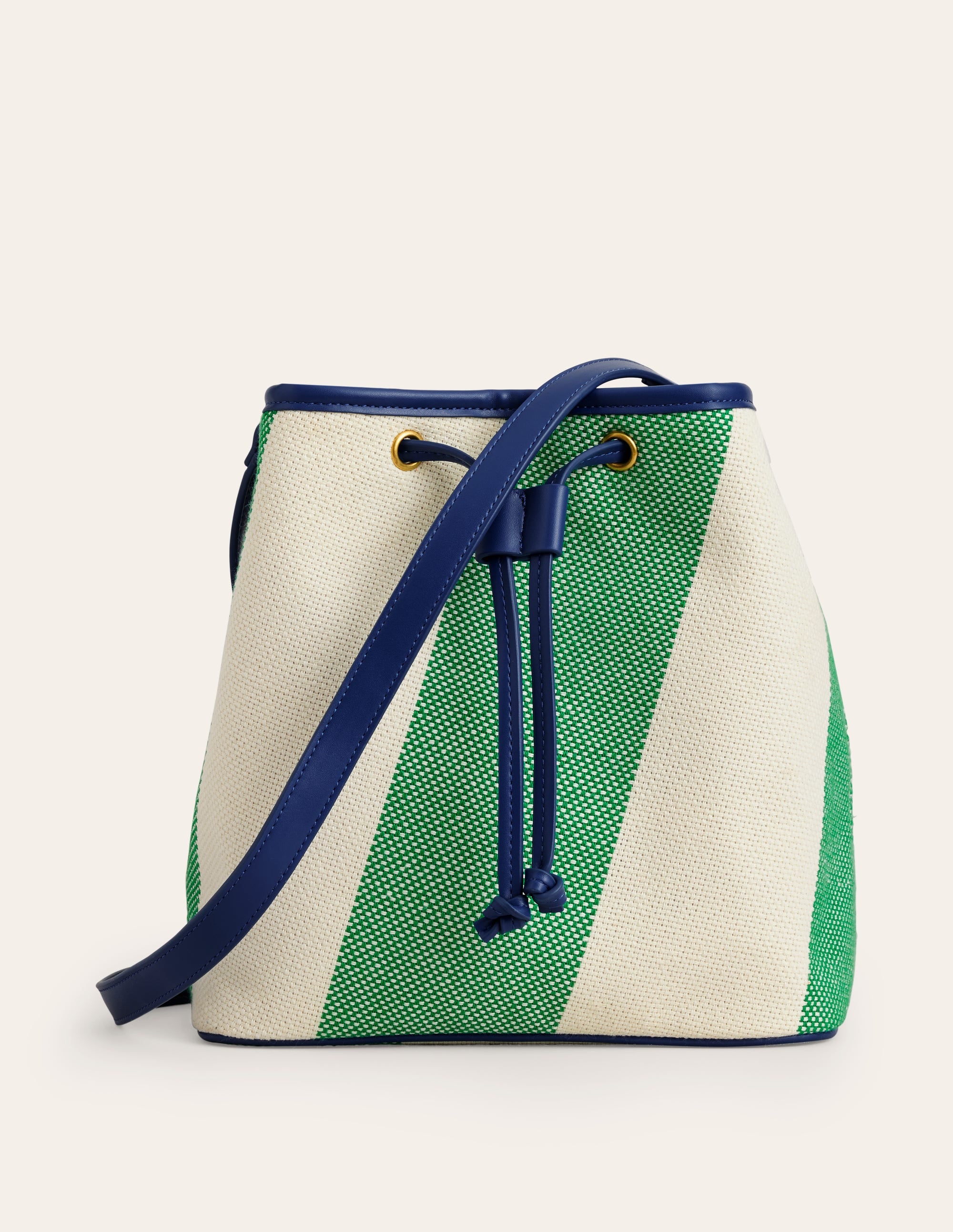 Sac seau-Rayé vert - Image 2