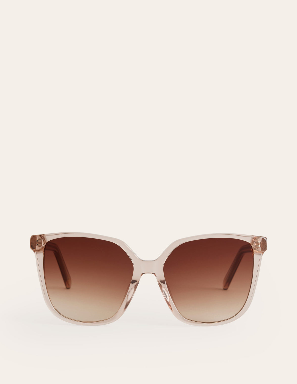 Dünne Sonnenbrille mit D-Rahmen-Hautfarben - Image 2