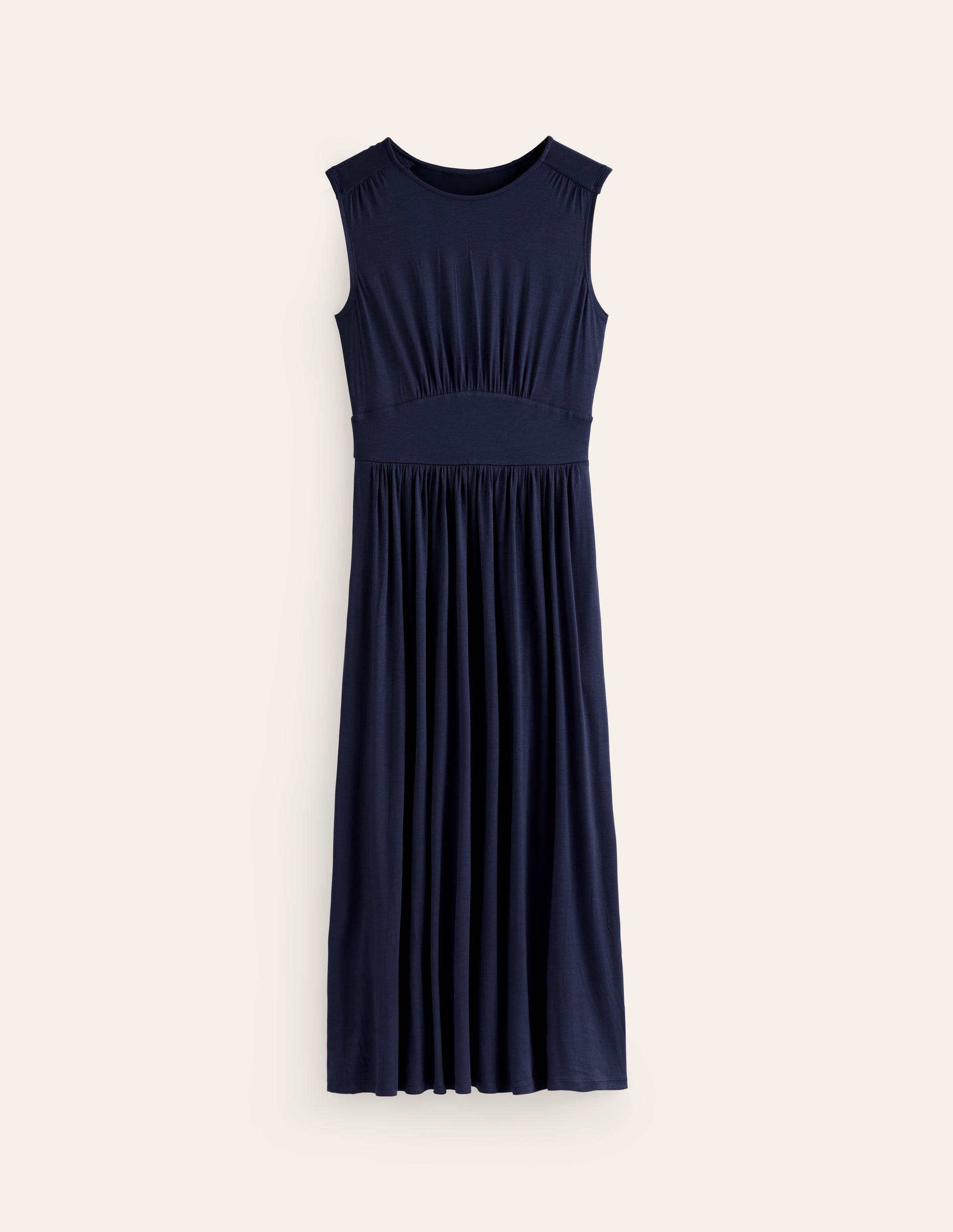 Thea Sleeveless Midi Dress-Navy - Image 6