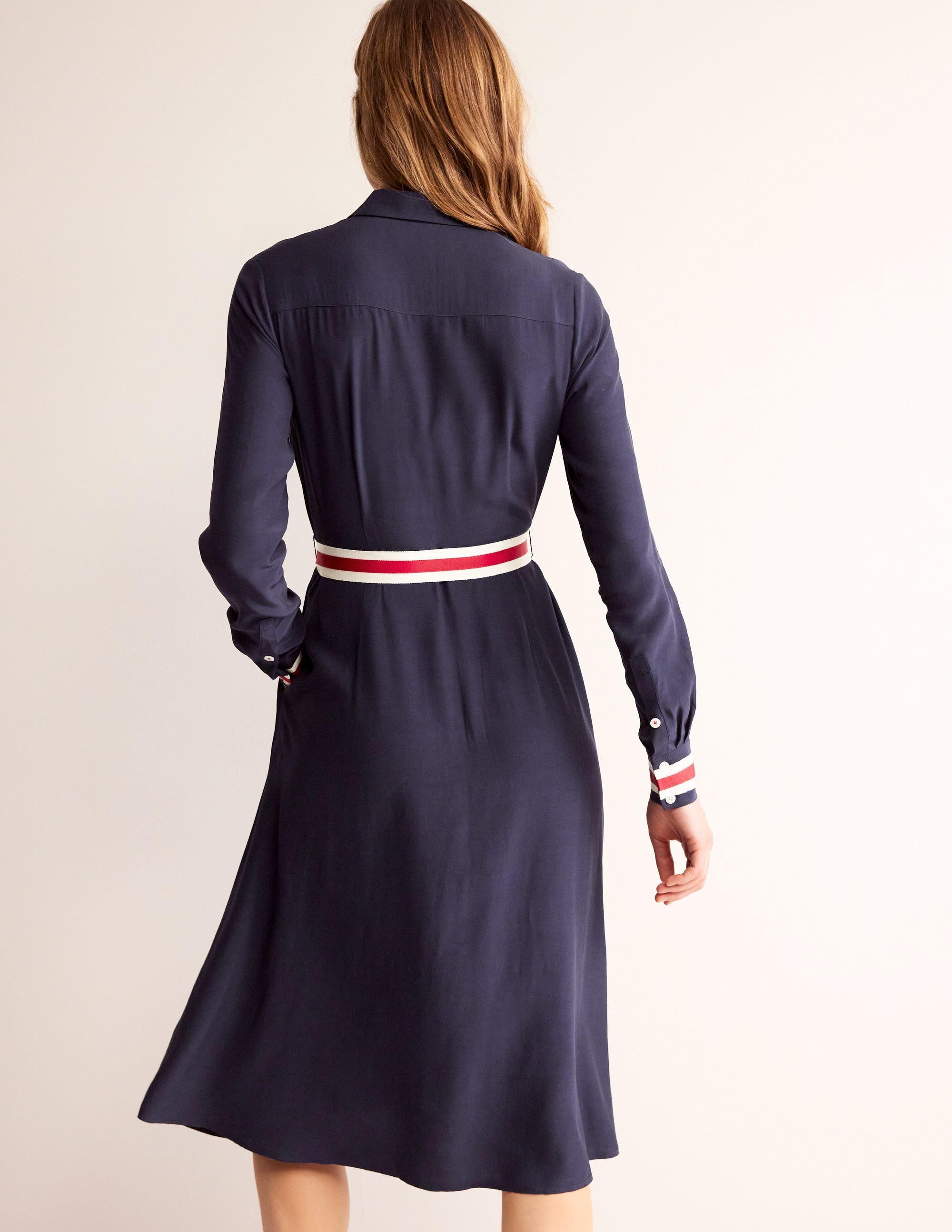 Kate Spitzen-Hemdkleid-Marineblau - Image 4