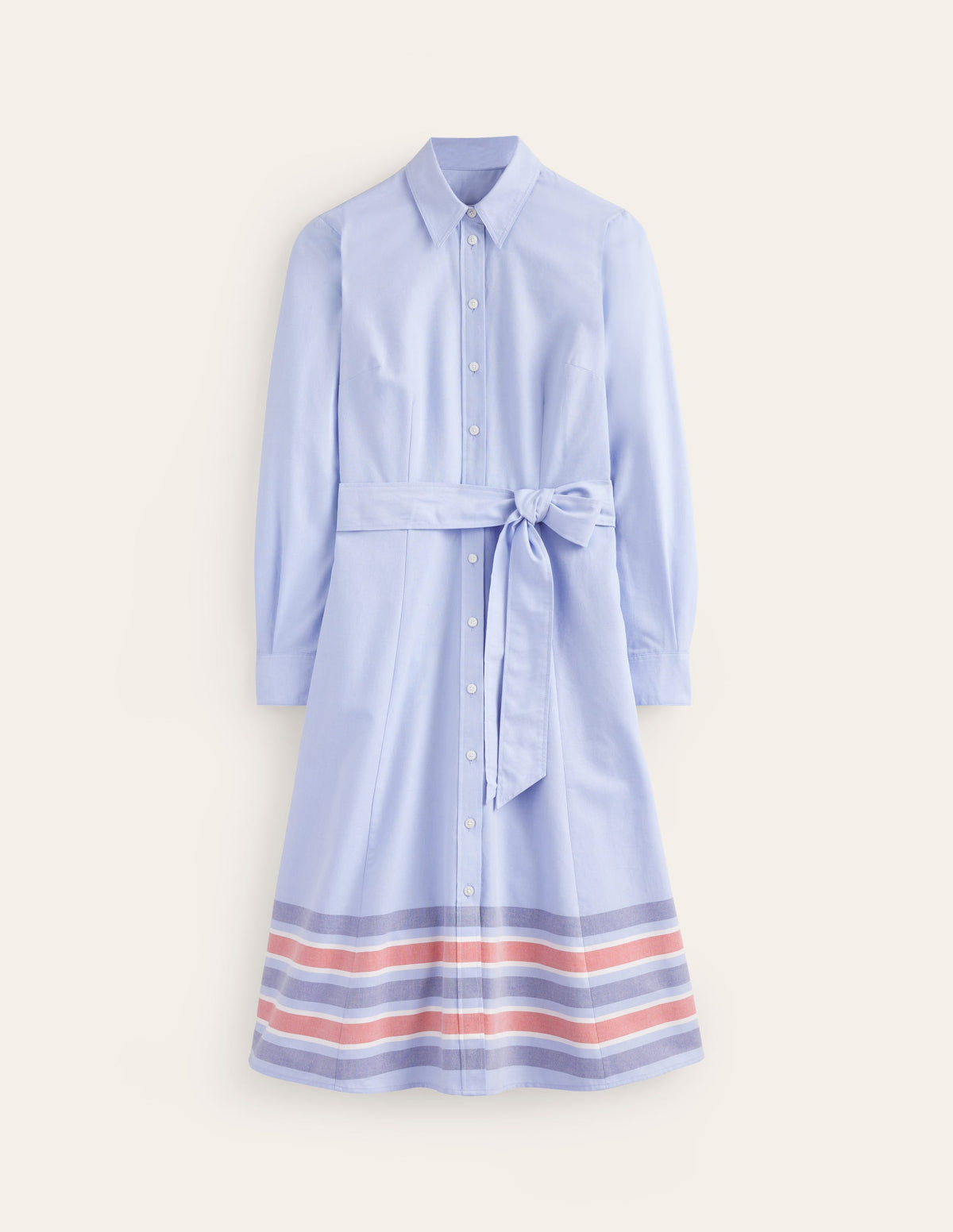 Kate Chambray-Hemdblusenkleid-Faux-Uni - Image 9