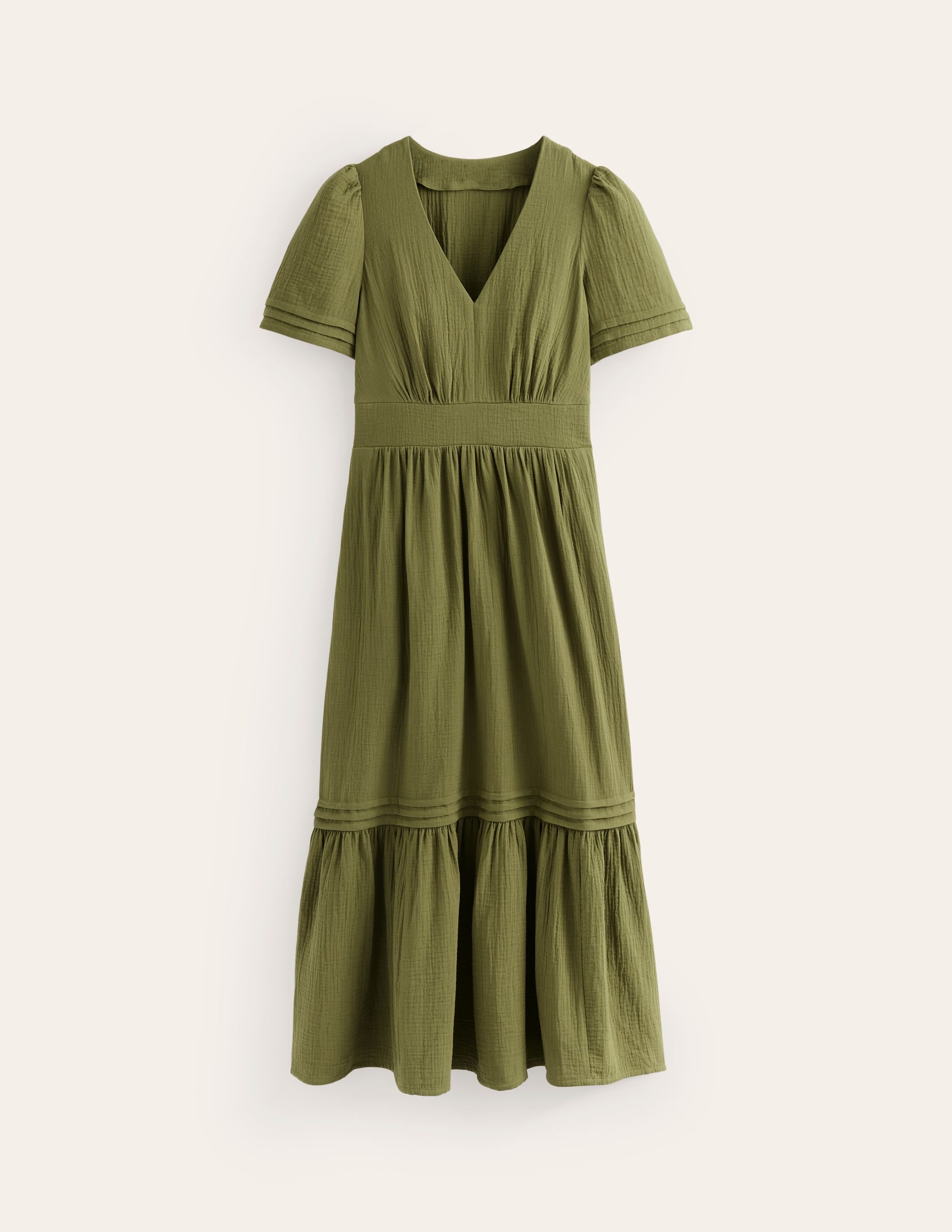 Eve Doppeltuch-Midikleid-Eintagsfliege - Image 5