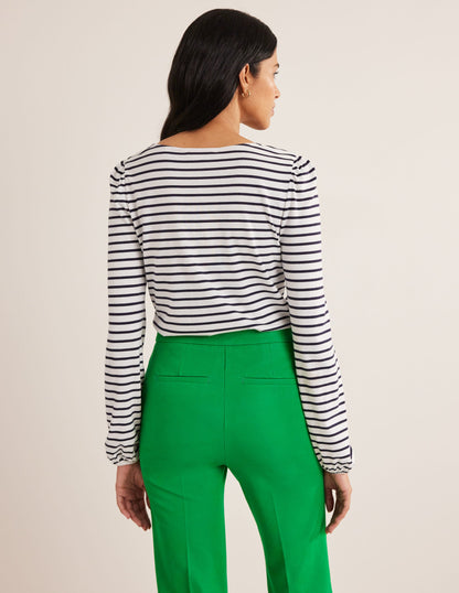 Top à manches longues ultra-doux-Black-3