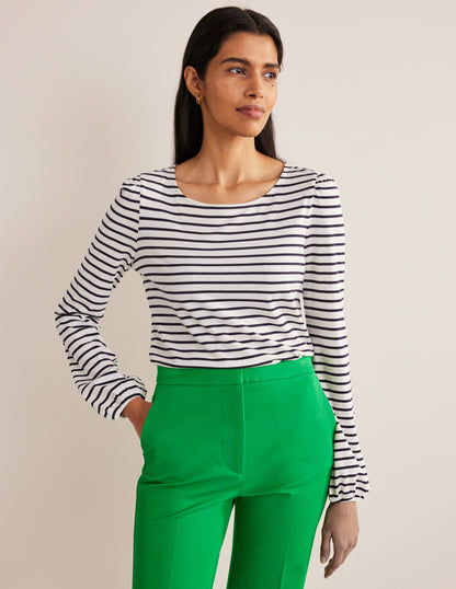 Top à manches longues ultra-doux-Black-4