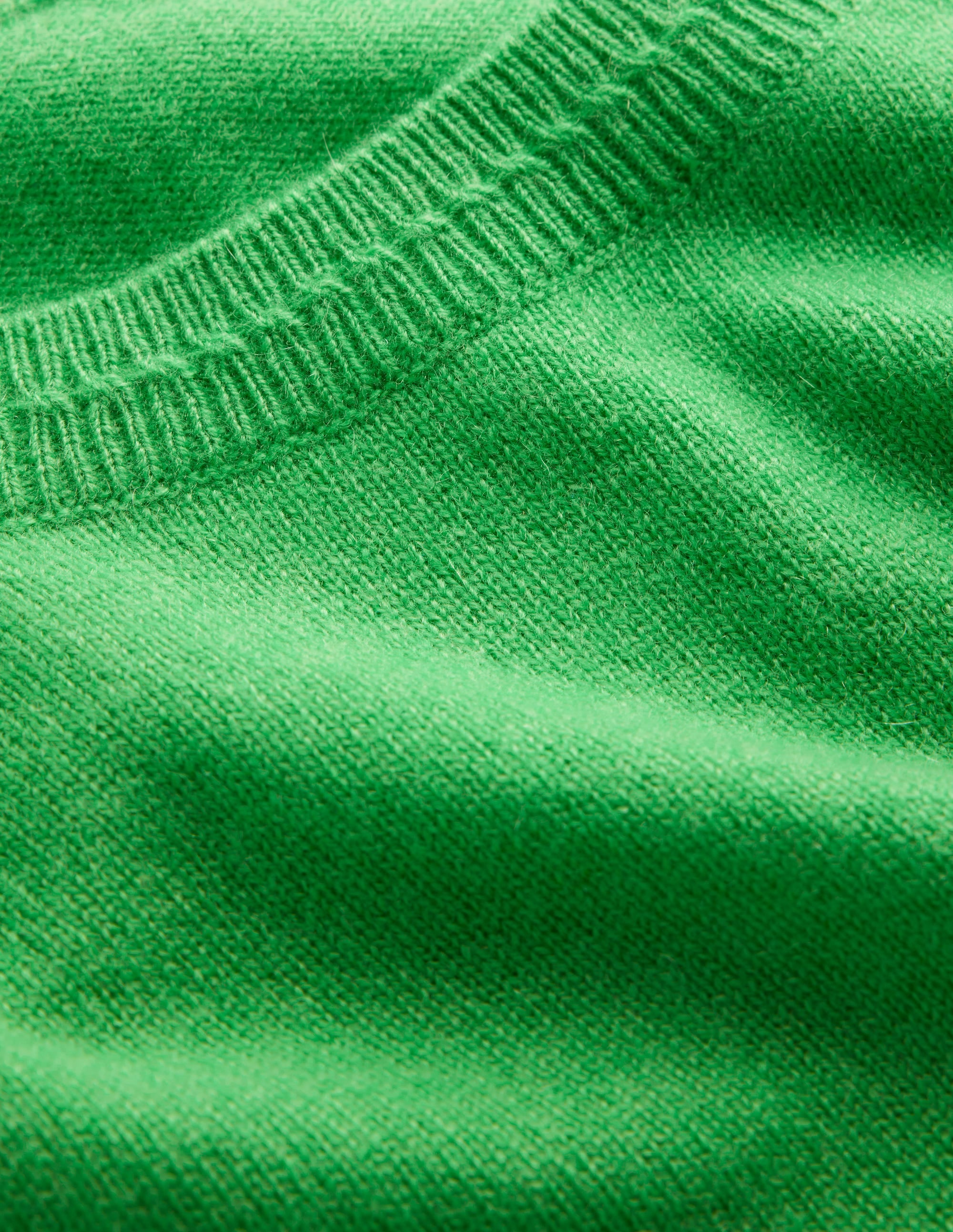 Eva Kaschmirpullover mit Rundhalsausschnitt-Strahlendes Grün - Image 6