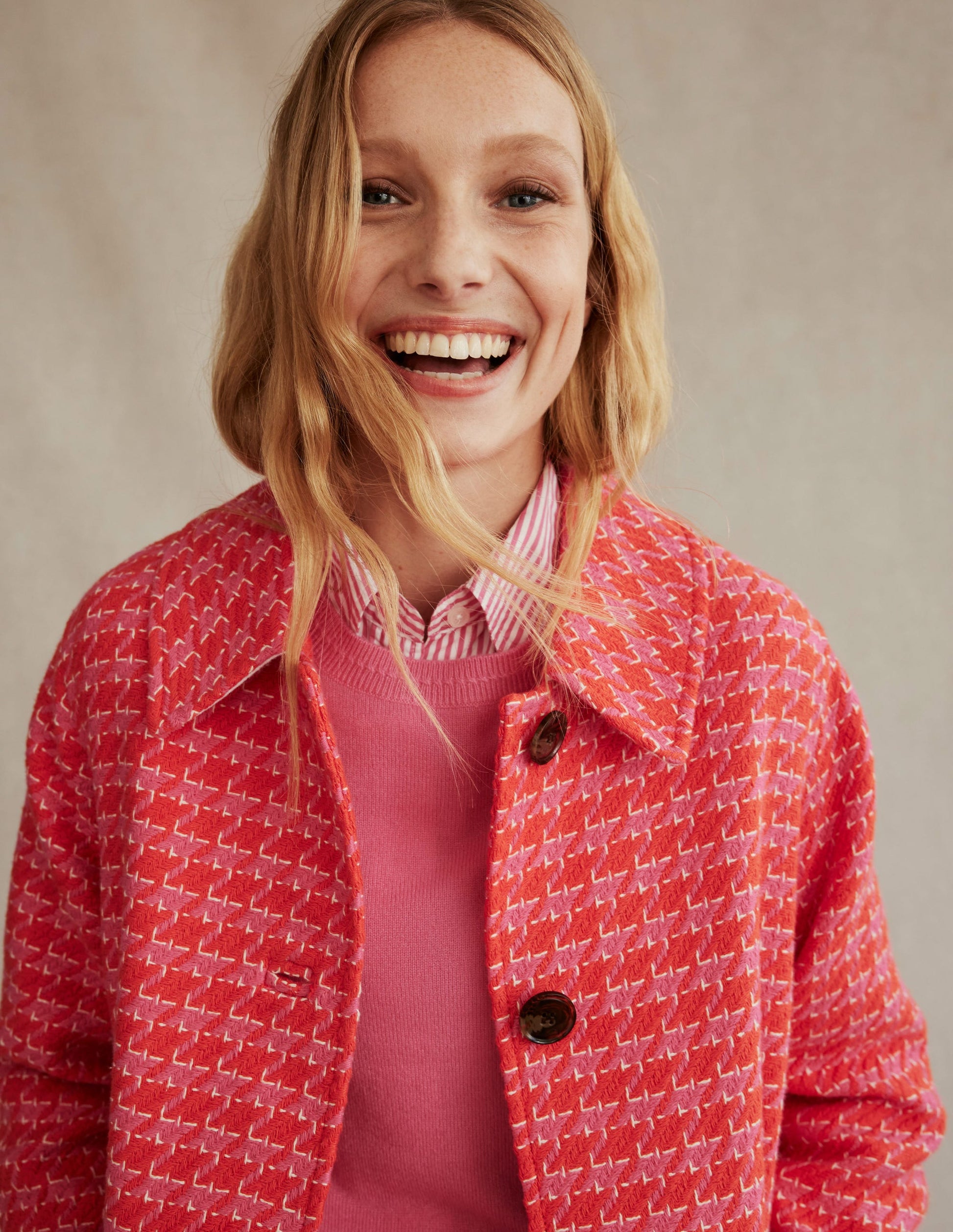 Eva Kaschmirpullover mit Rundhalsausschnitt-Festliches Rosa-5